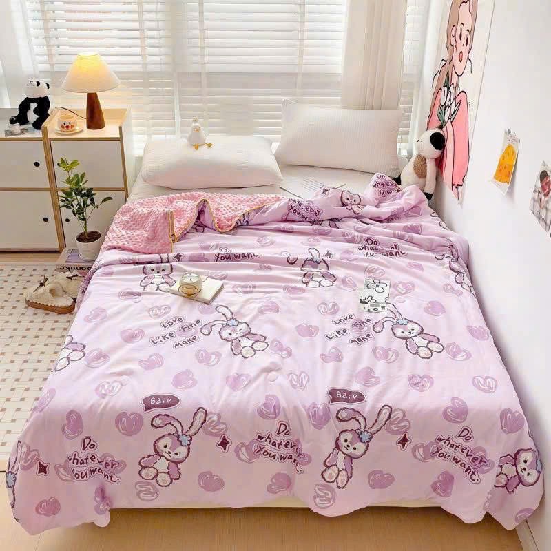 XẢ KHO CHĂN MUSLIN LÓT NỈ