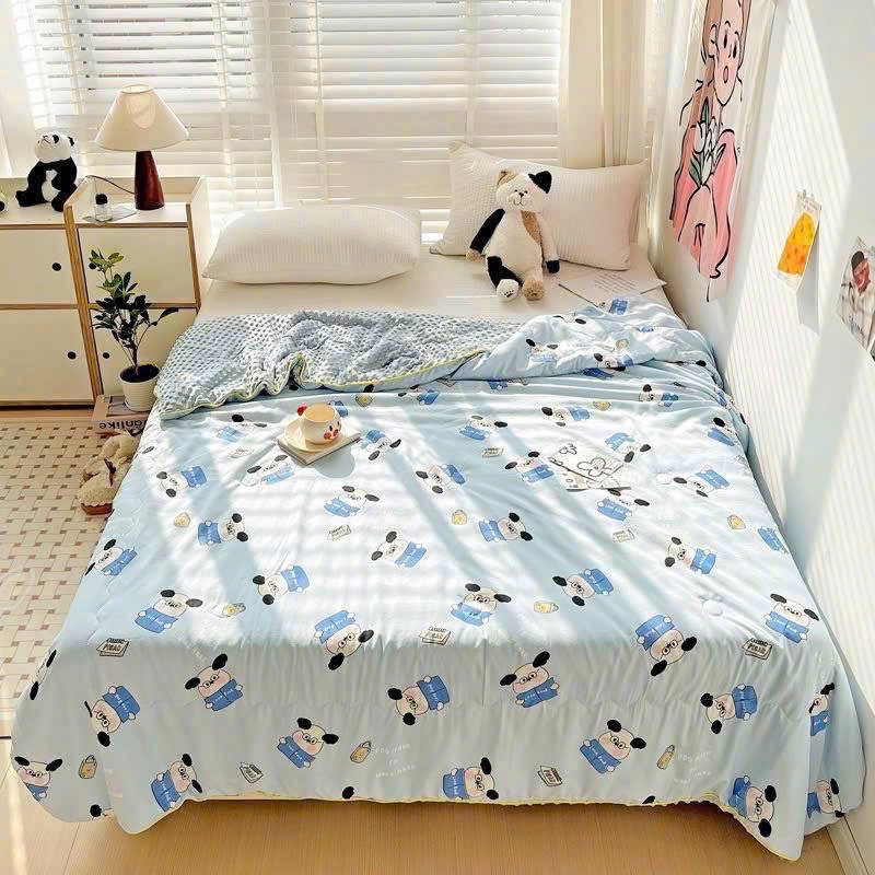 XẢ KHO CHĂN MUSLIN LÓT NỈ