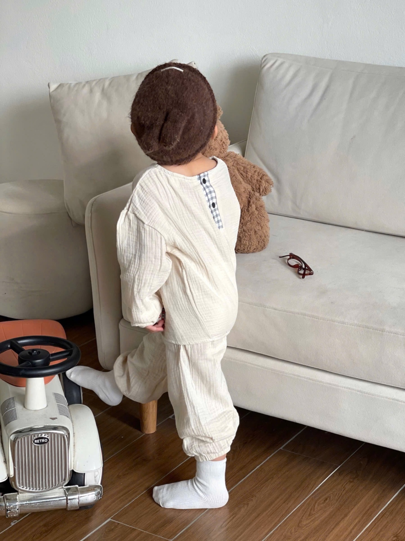 SET 2 BỘ ĐŨI XÔ MUSLIN TONE BE KÊ