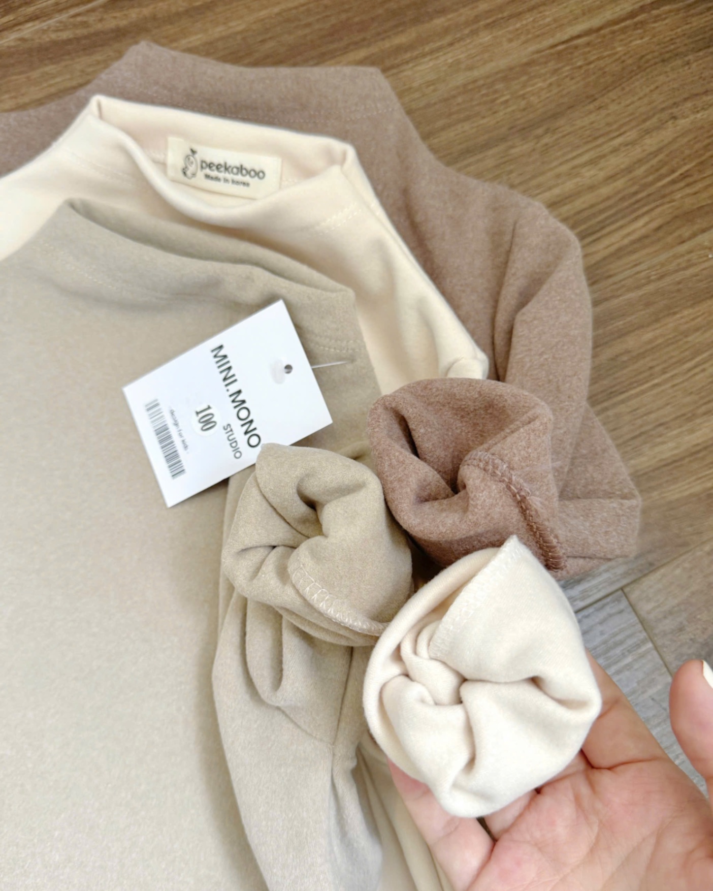 SET 3 ÁO ZIP LÔNG CAO CỔ GIỮ NHIỆT TONE BE