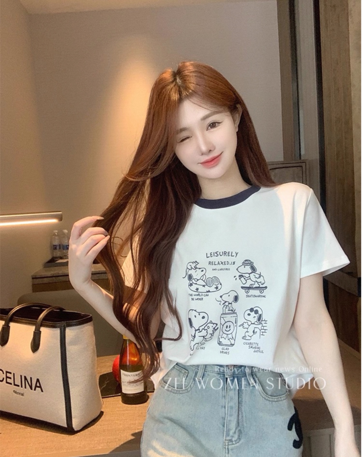 XẢ KHO ÁO PULL CỘC TRẮNG PHỐI VIỀN HÌNH CÚN