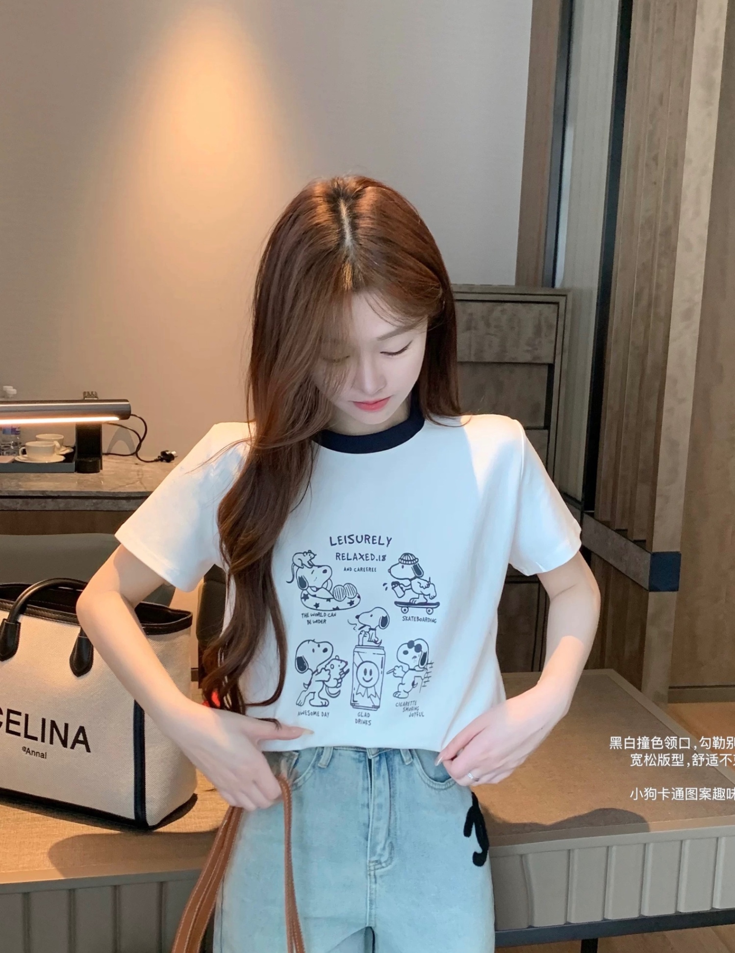 XẢ KHO ÁO PULL CỘC TRẮNG PHỐI VIỀN HÌNH CÚN