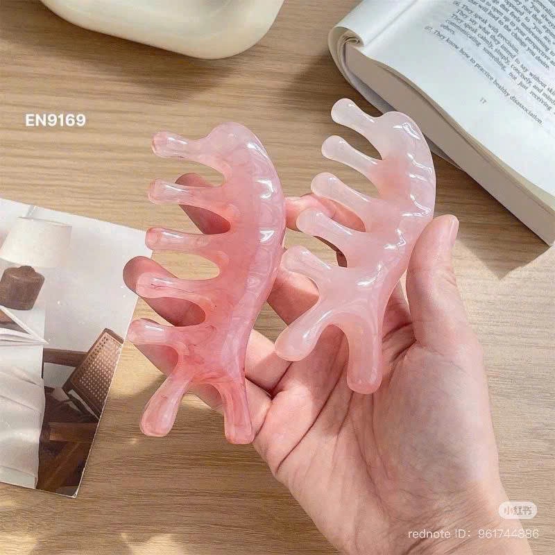 SÉT LƯỢC GÃI ĐẦU ĐÁ HỒNG