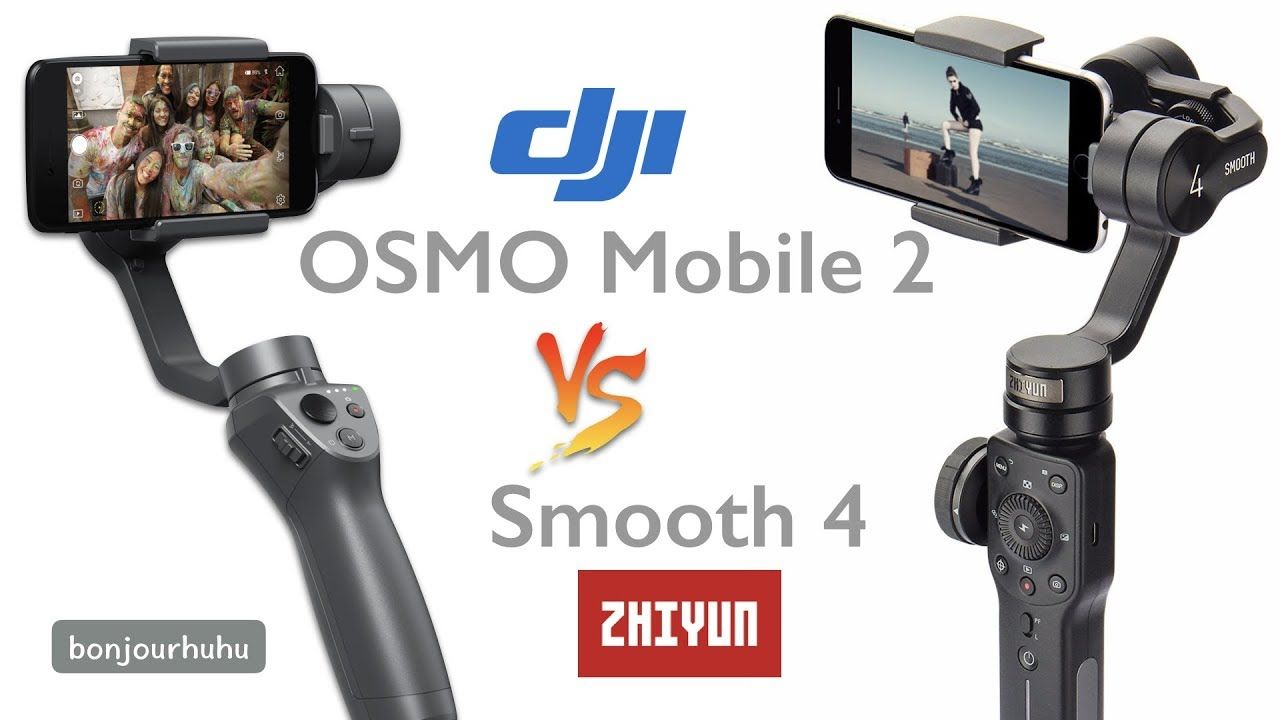 Zhiyun Smooth 4 - DJI Osmo Mobile 2 - Kẻ nửa cân, người tám lạng