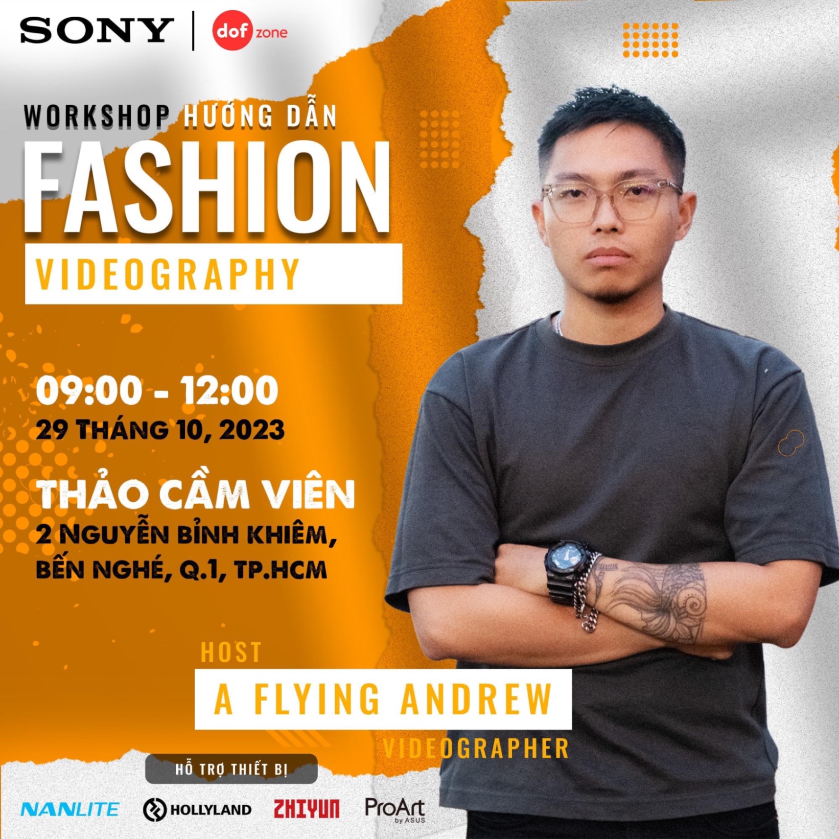 WORKSHOP HƯỚNG DẪN FASHION VIDEOGRAPHY