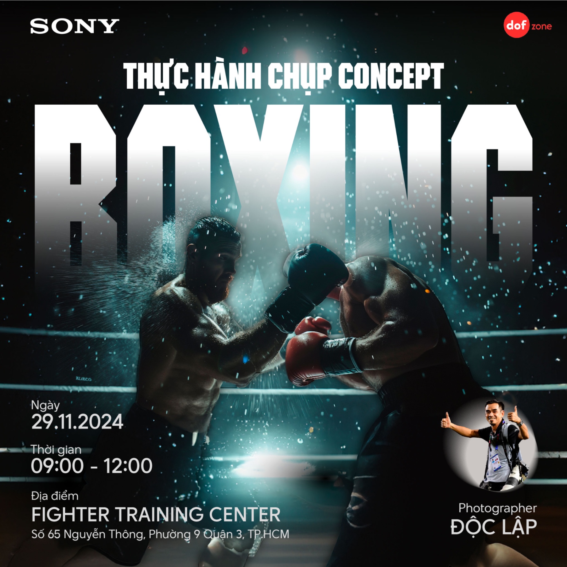 Workshop Thực hành chụp Concept Boxing