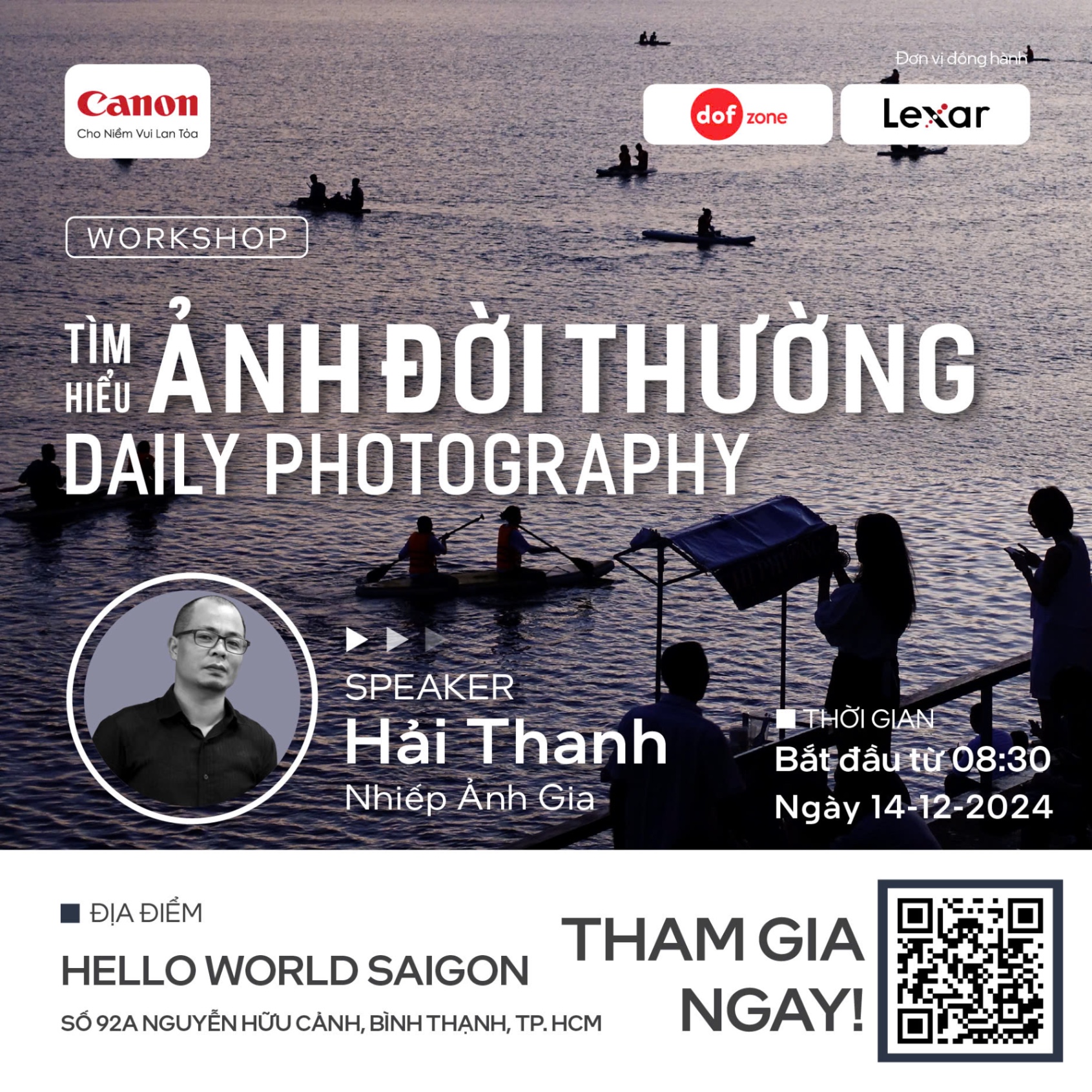 Workshop : tìm hiểu Ảnh đời thường Daily Photography