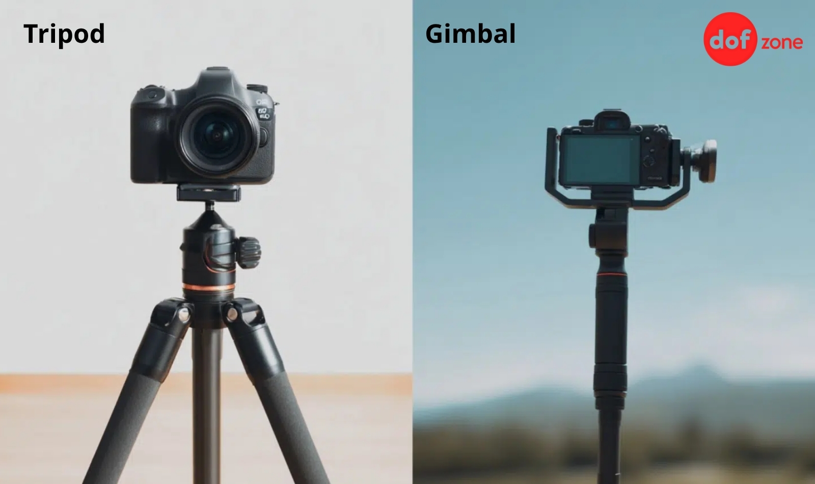 So sánh Gimbal với Tripod: Nên sử dụng cái nào khi đi du lịch?