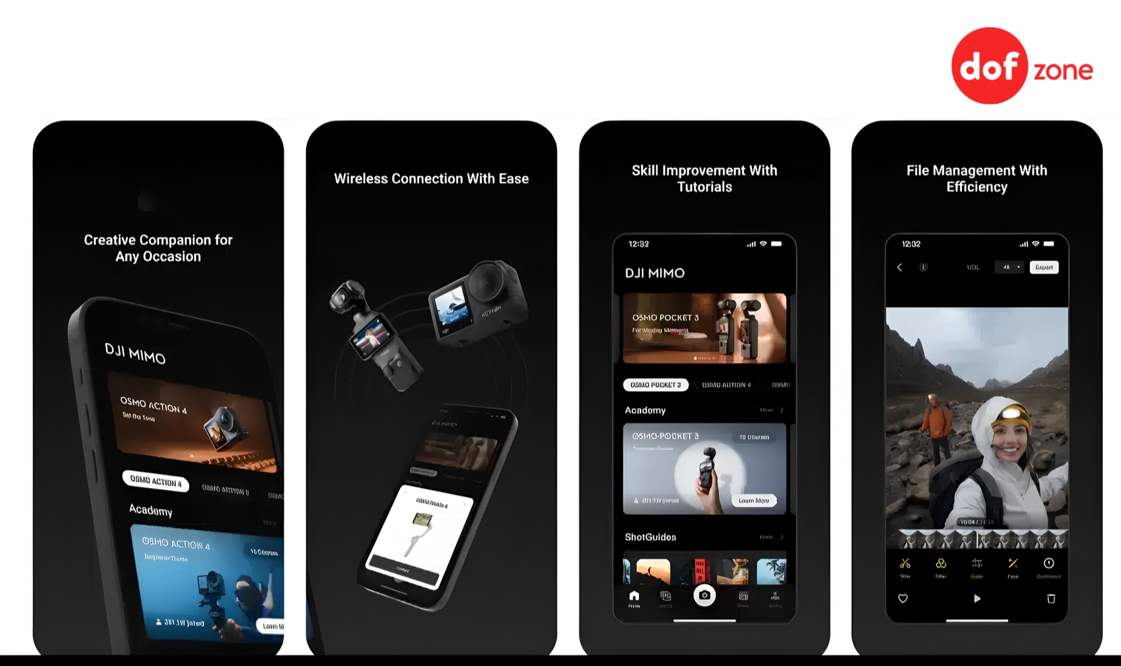 Kiểm tra phần mềm mới nhất trên ứng dụng DJI Mimo để cập nhật