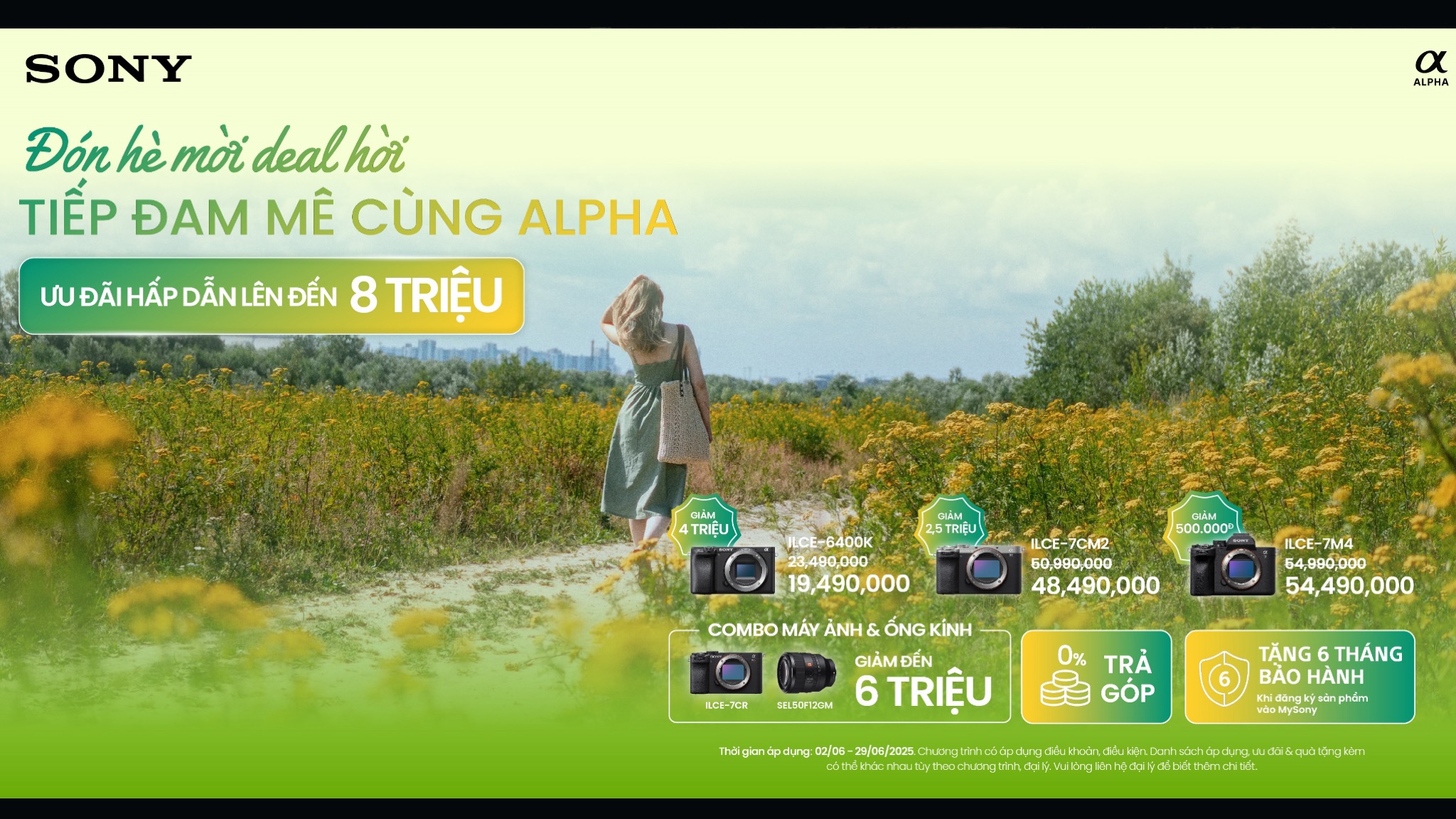 sony tháng 6
