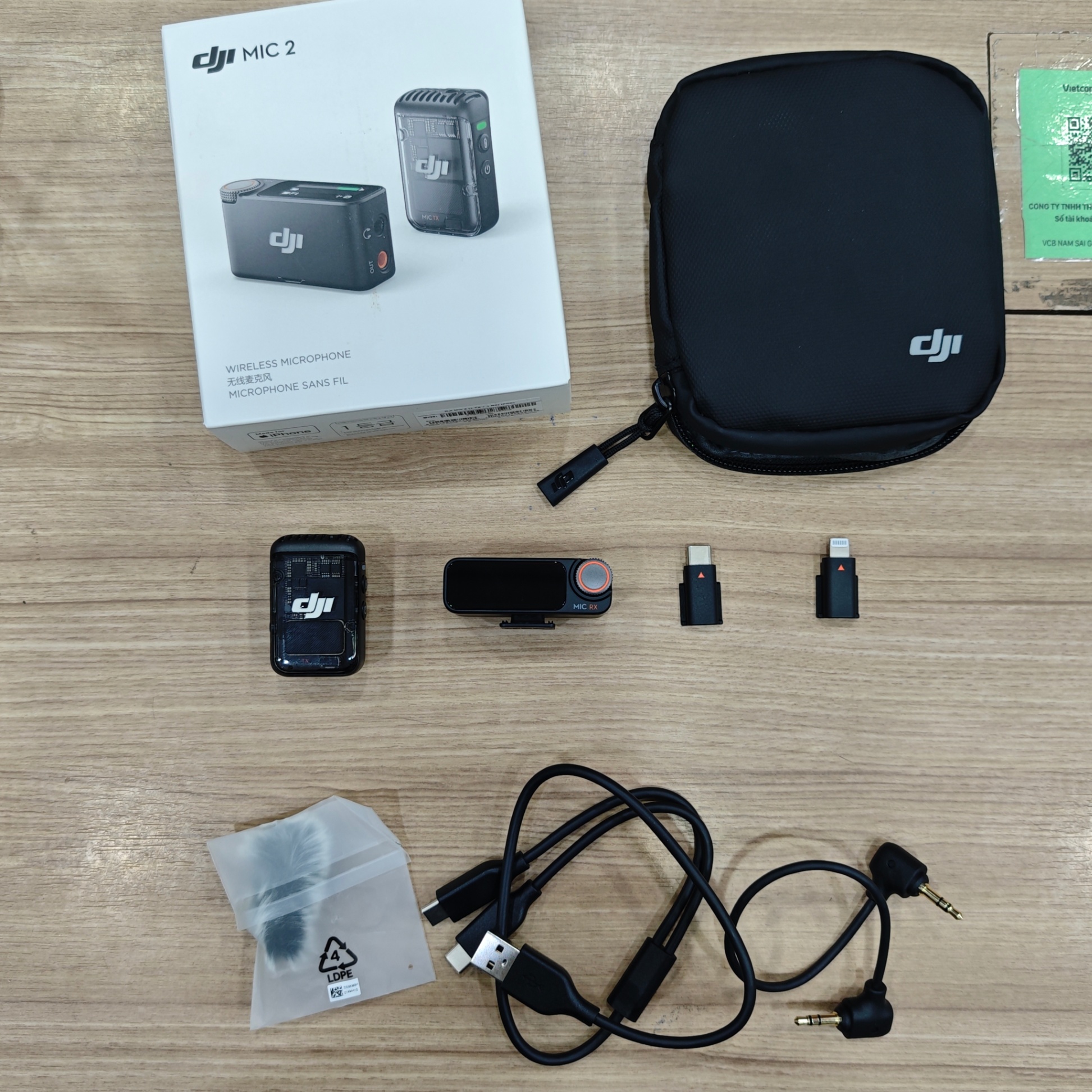 Microphone không dây DJI Mic 2 - Chính hãng 1 TX + 1 RX cũ Mã SP 5AN2