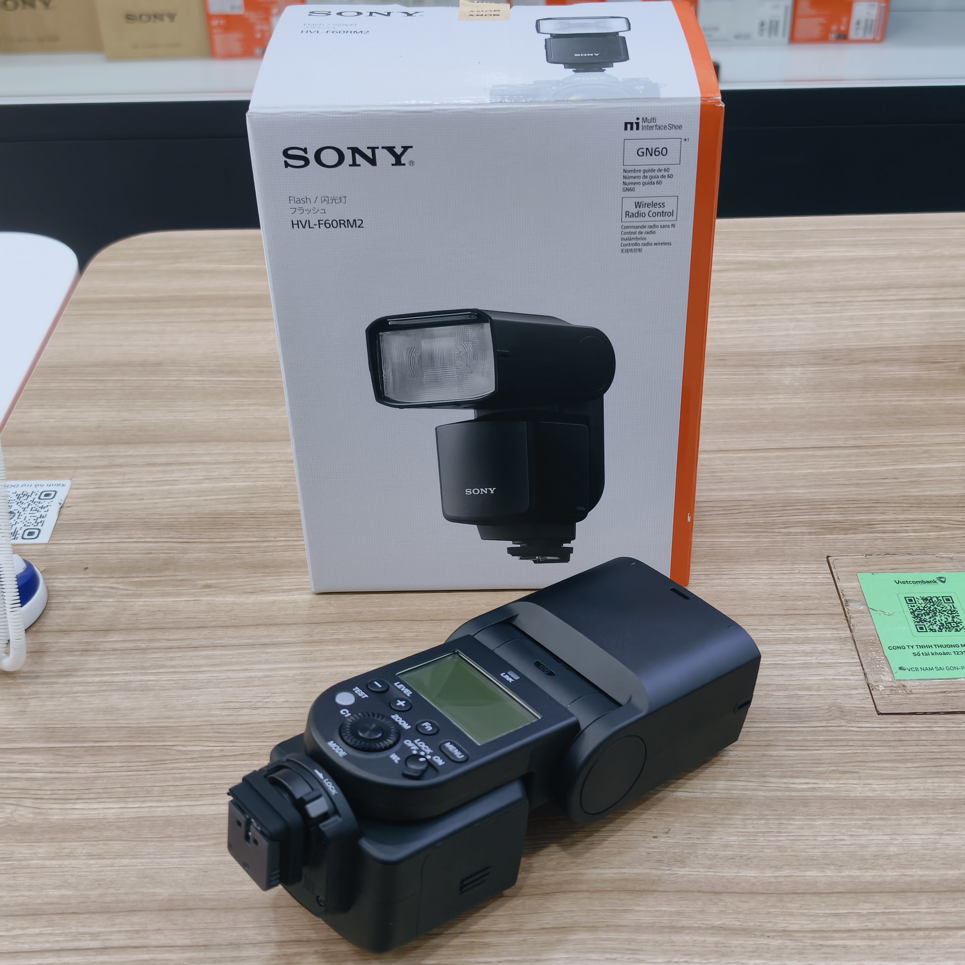 Đèn flash máy ảnh Sony HVL-F60RM2 cũ Mã SP 8685