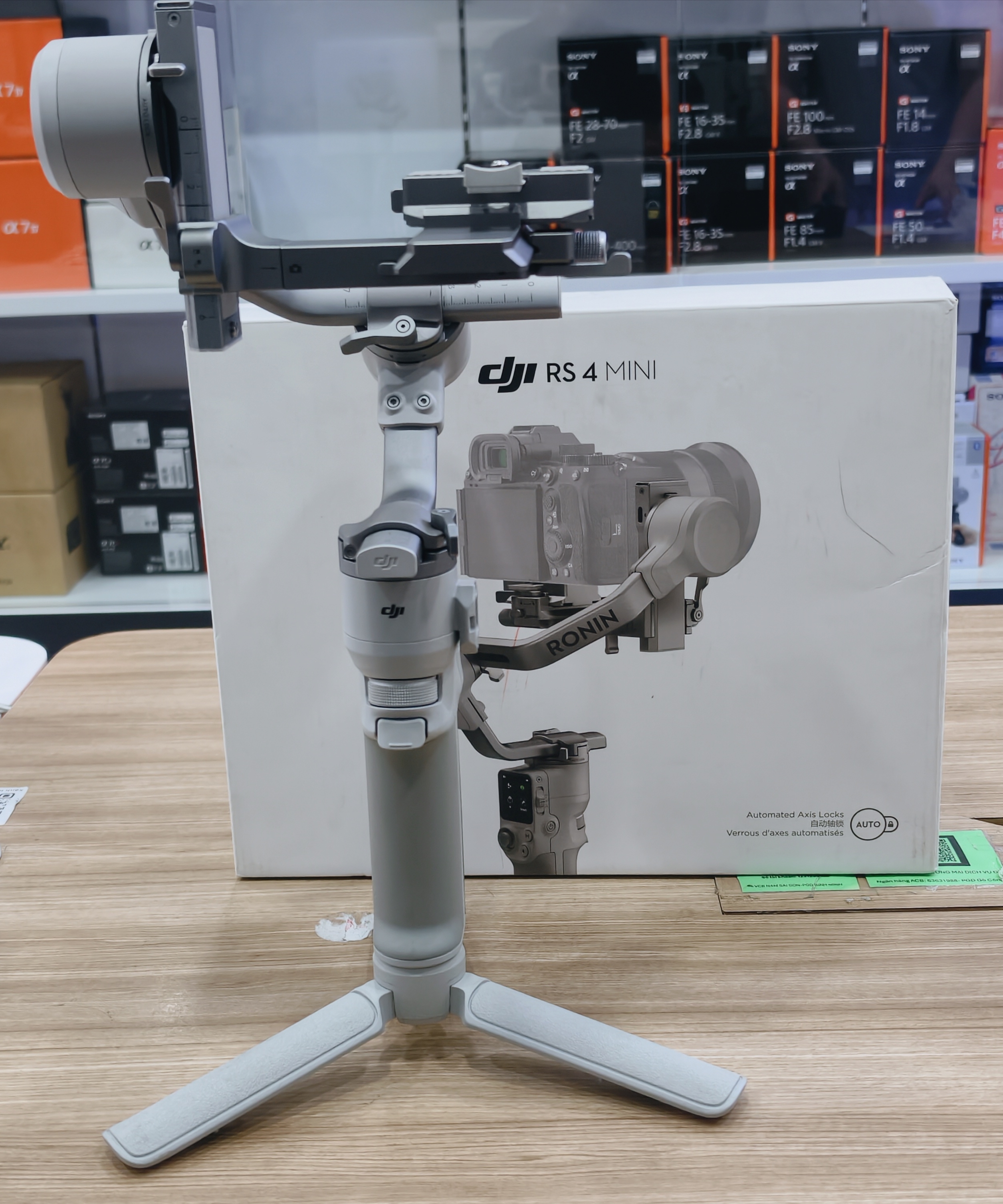 Gimbal DJI Ronin RS4 Mini Combo cũ Mã SP 0A14