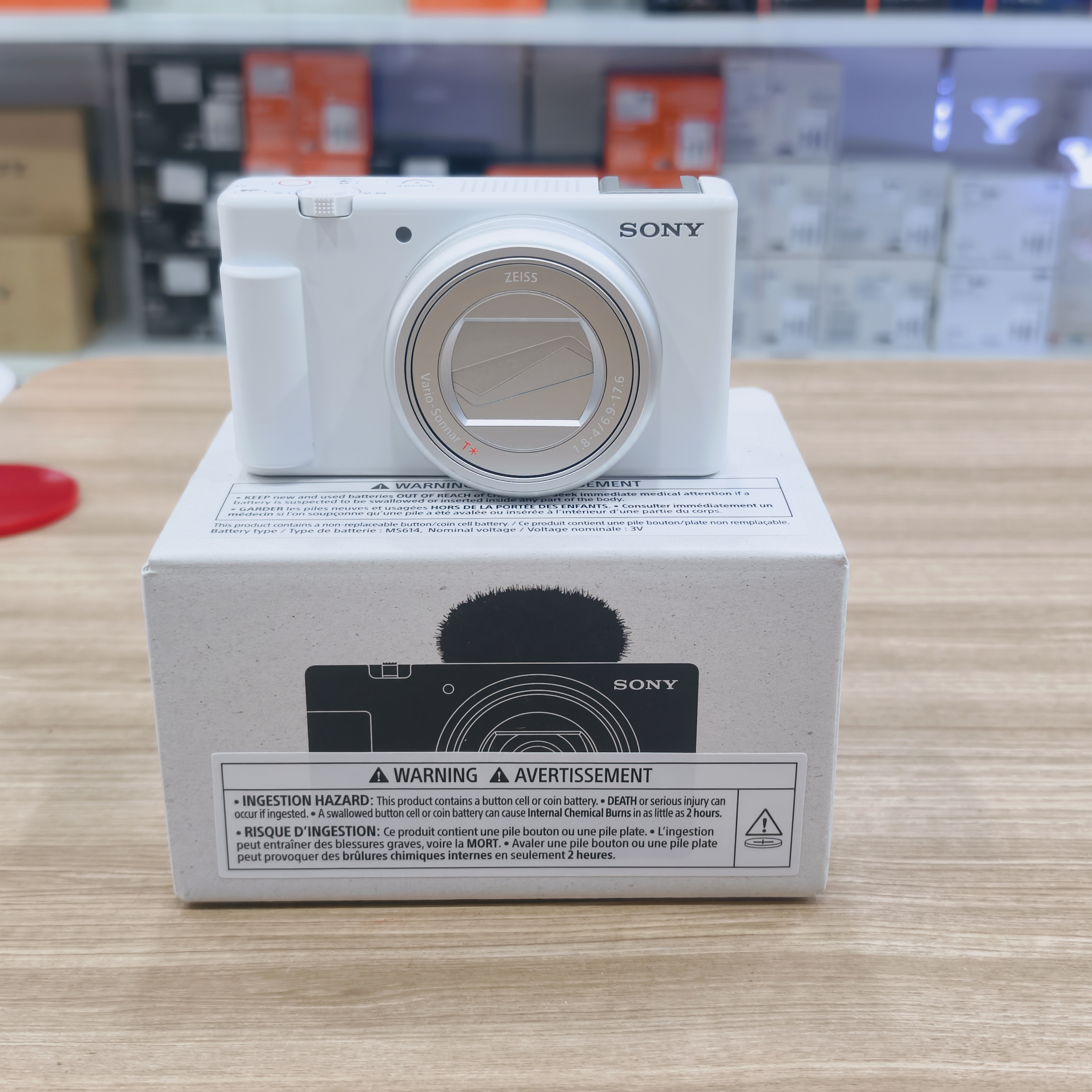 Máy Ảnh Sony ZV-1 II Trắng cũ Mã SP 4170