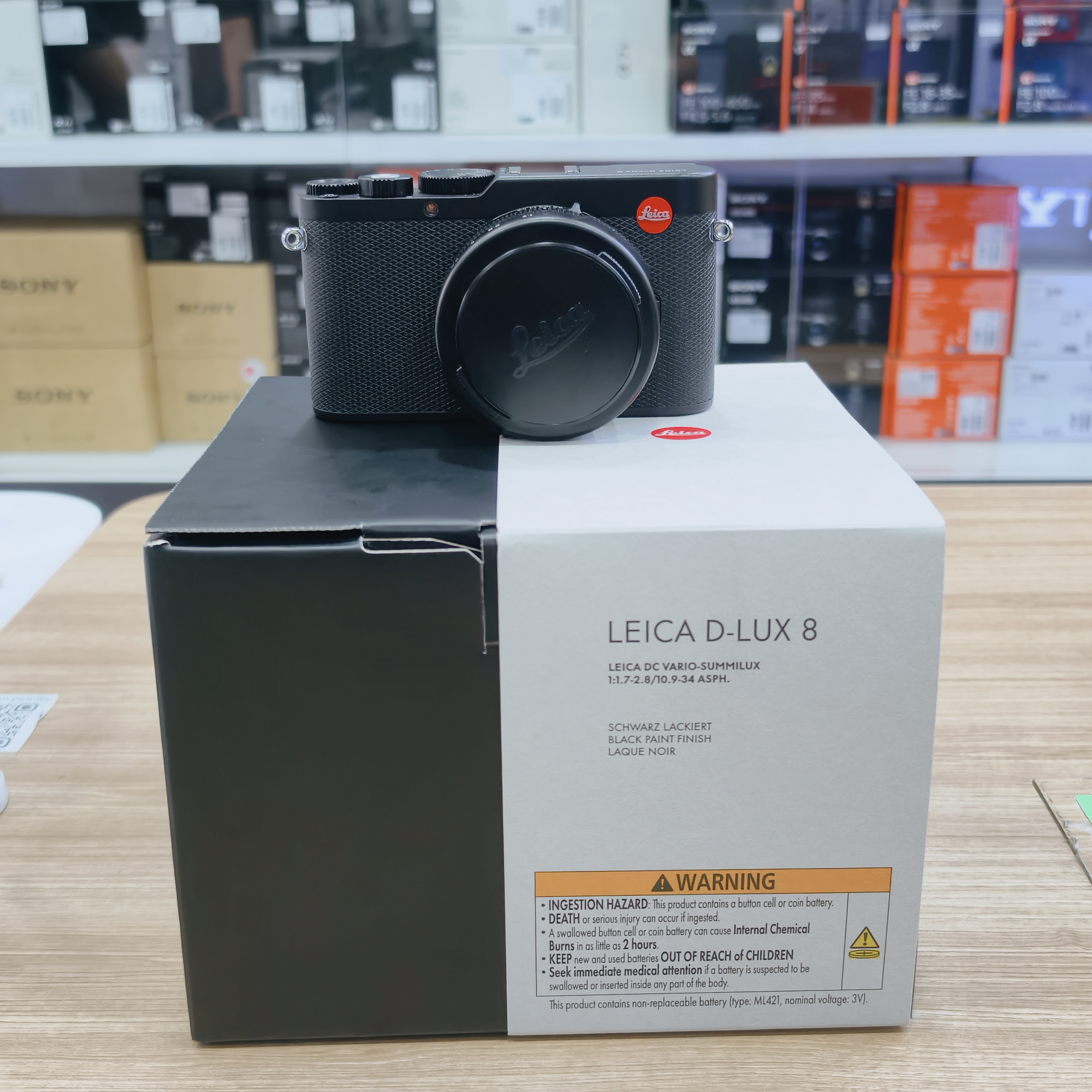 Máy ảnh Leica D-Lux 8 cũ Mã SP 6047