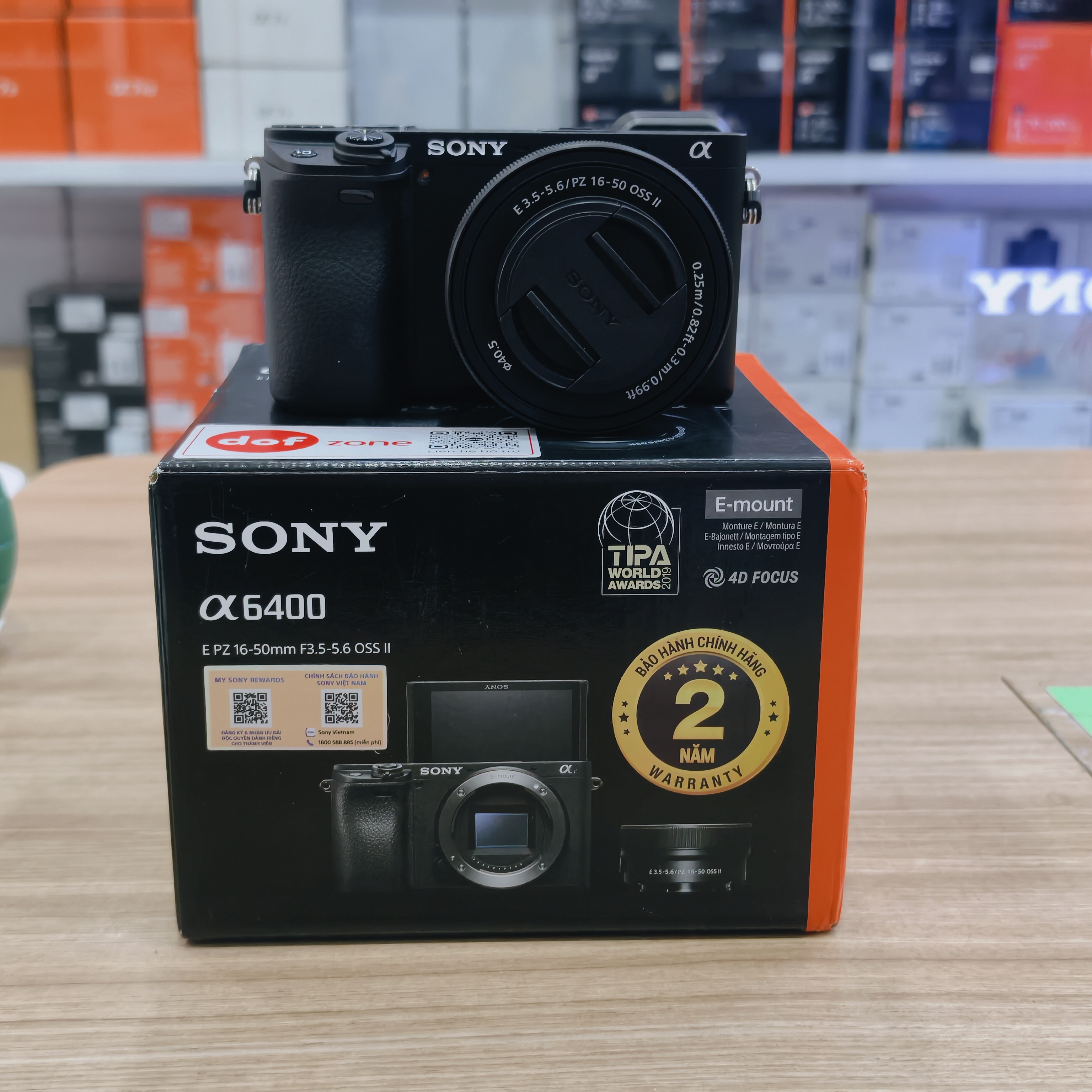 Máy ảnh Sony A6400 + Kit 16-50 đời II cũ Mã SP 7341 7668