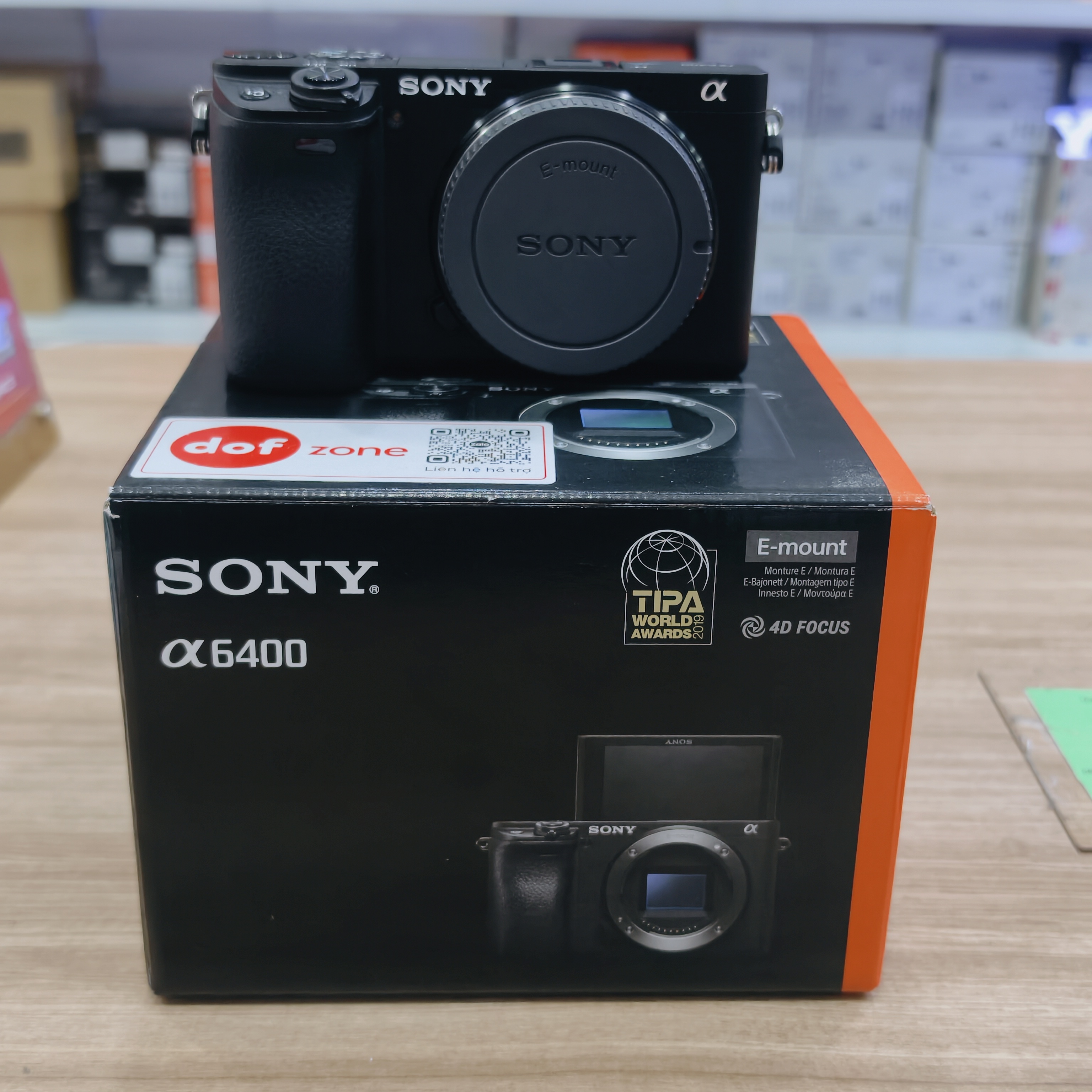 Máy ảnh Sony A6400 body đen cũ Mã SP 2682