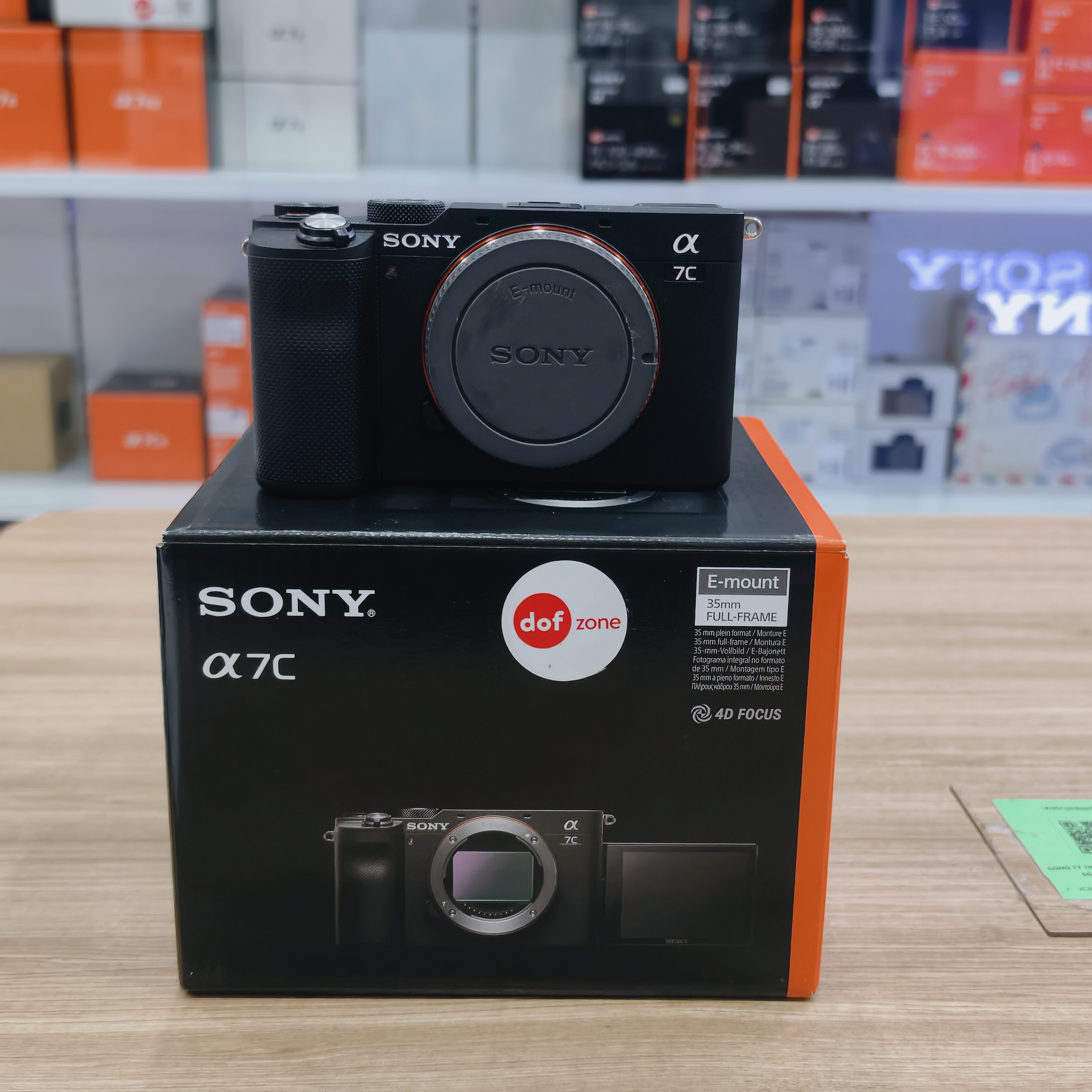Máy ảnh Sony A7C body đen cũ 8081