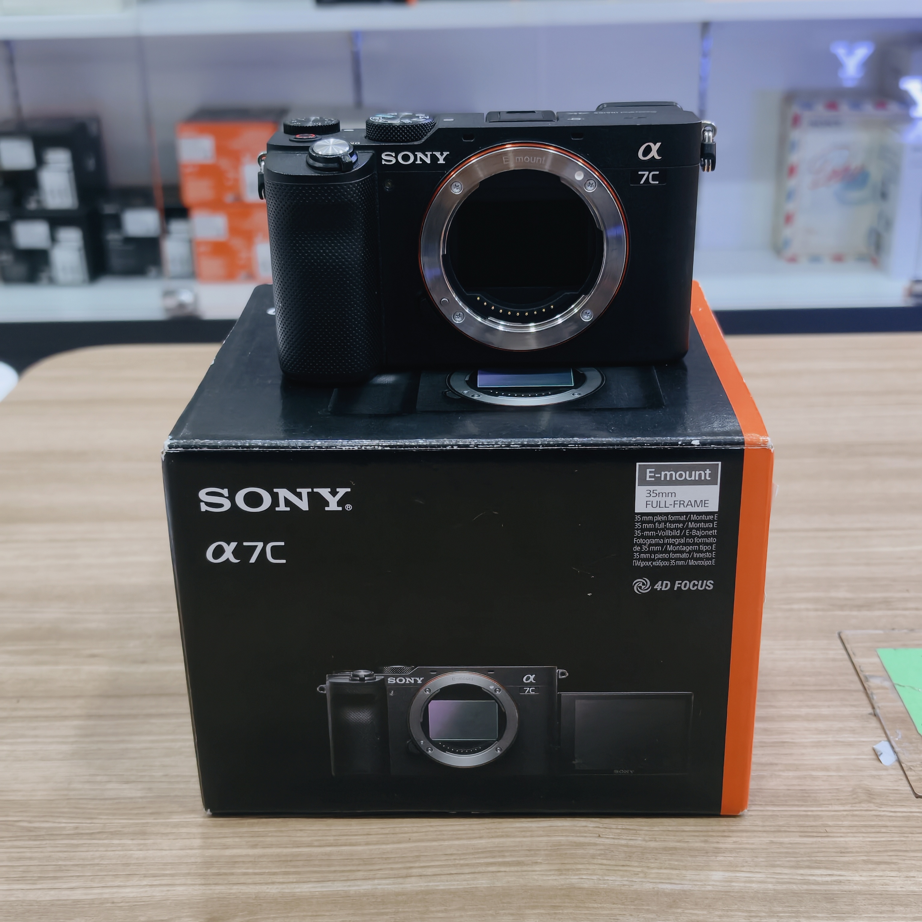 Máy ảnh Sony A7C body đen cũ Mã SP 2344
