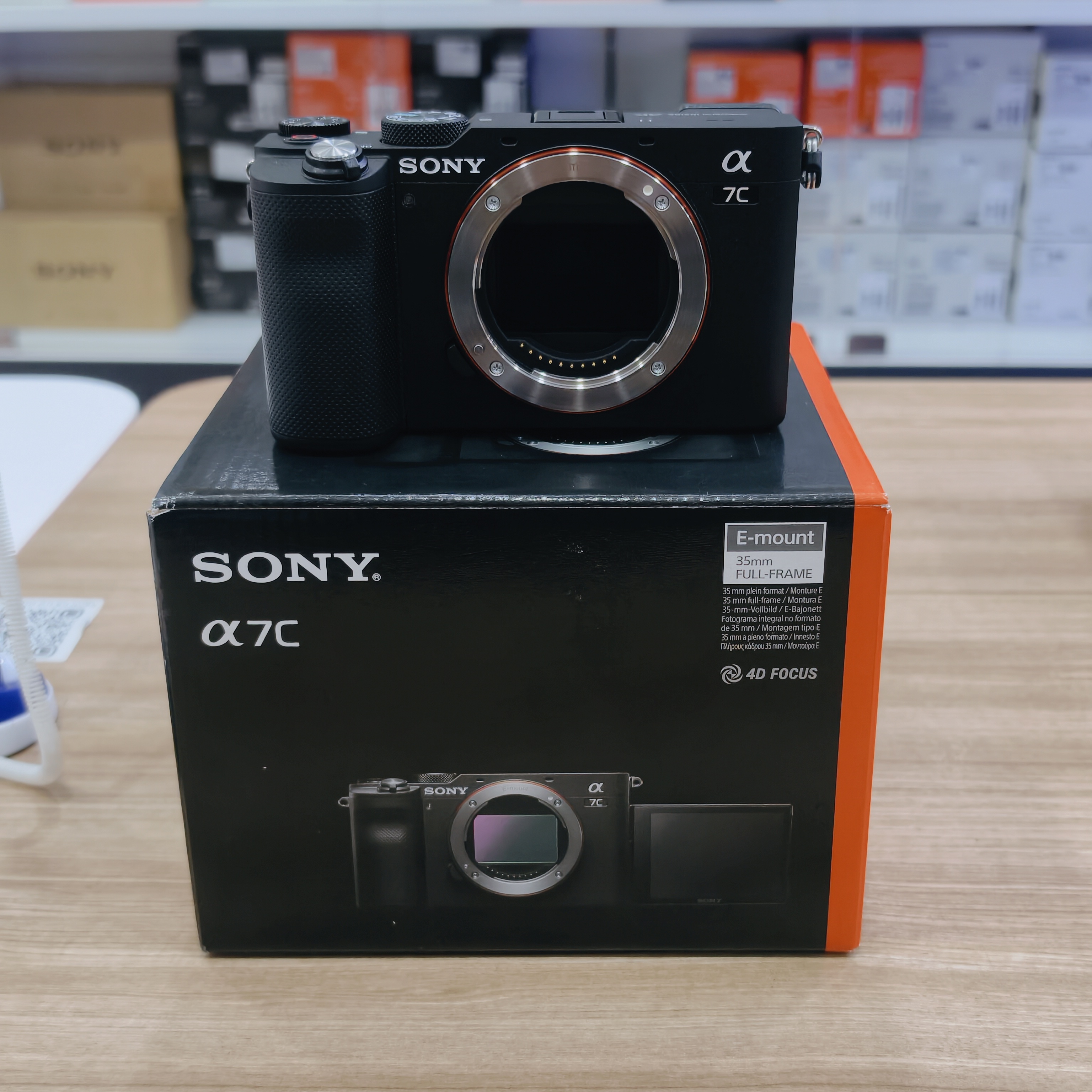 Máy ảnh Sony A7C body đen cũ Mã SP 9387