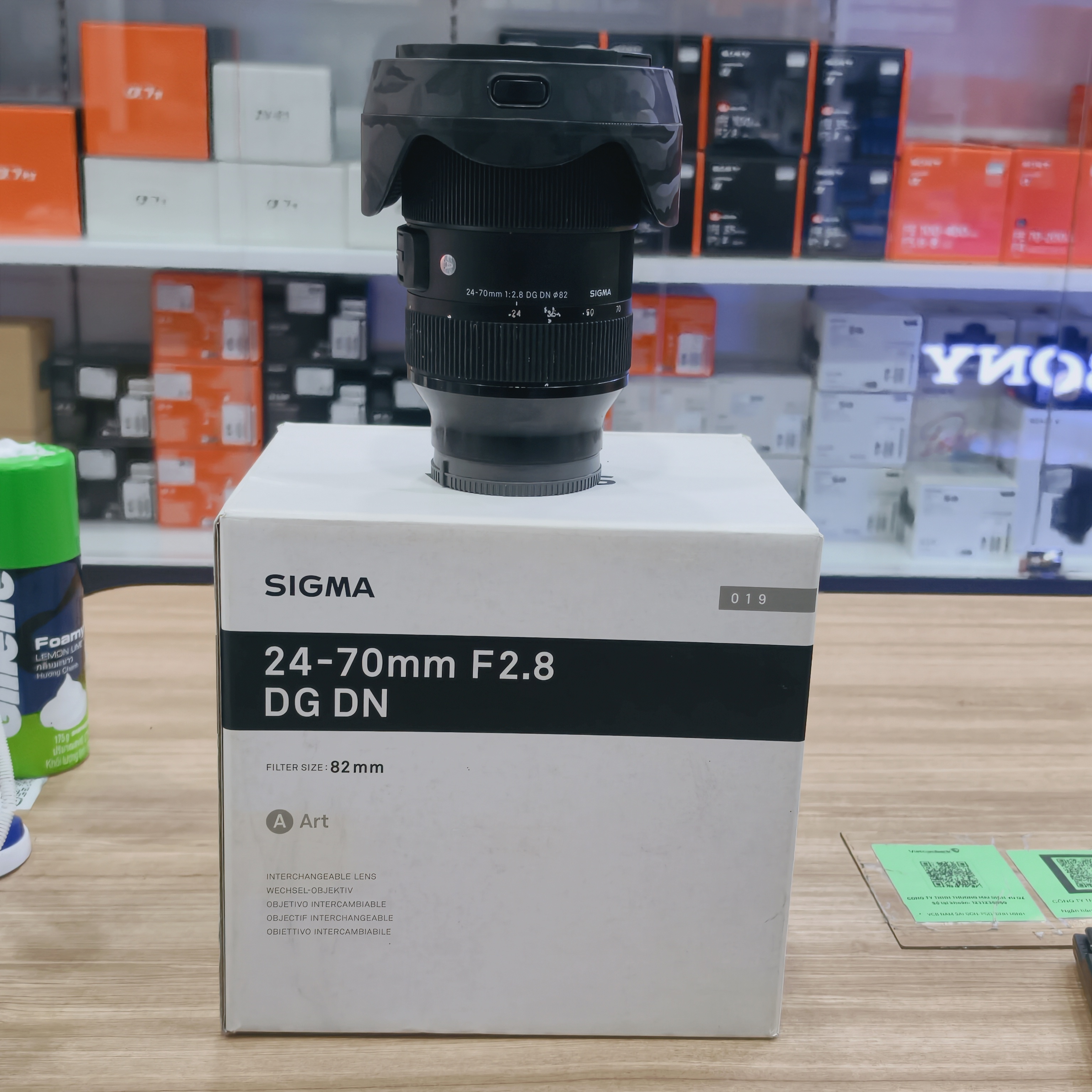 Ống kính Sigma 24-70mm F2.8 DG DN ART E-mount Cũ Mã SP 8290
