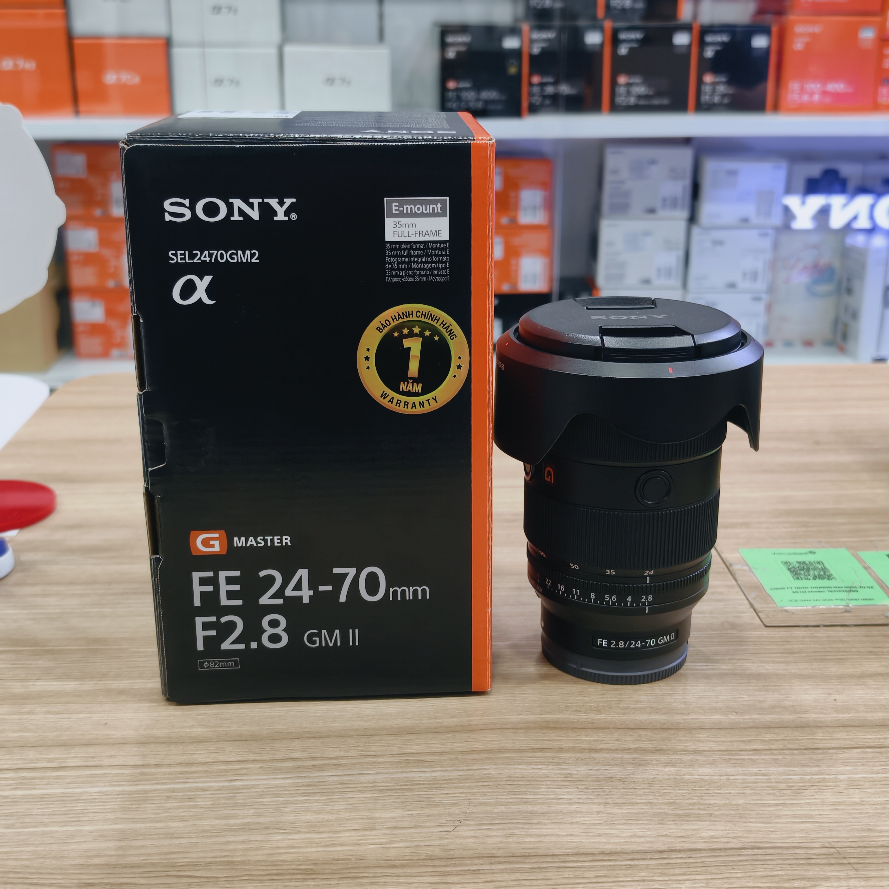 Ống kính Sony FE 24-70mm F2.8 GM II cũ Mã SP 5291