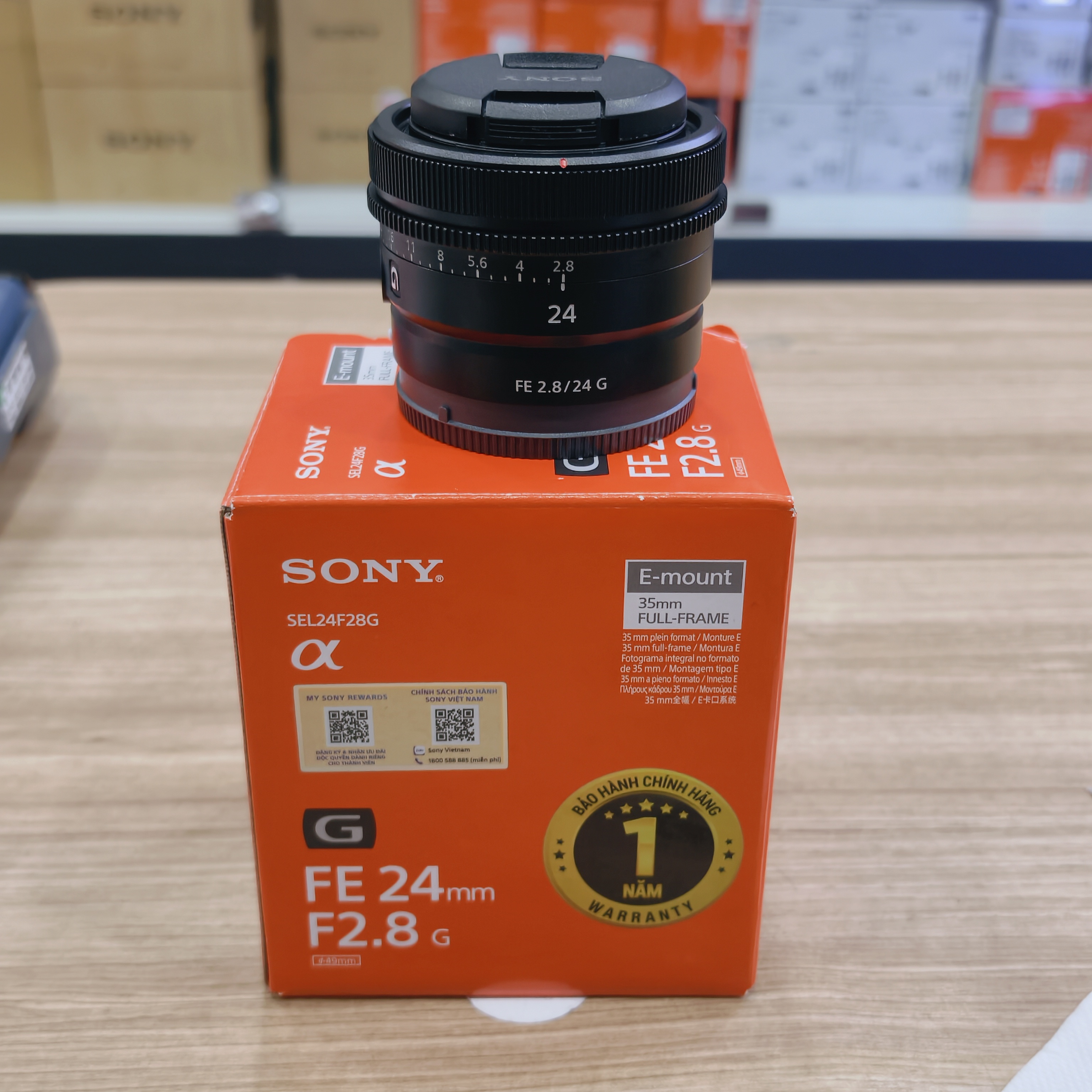 Ống kính Sony FE 24mm f2.8 G cũ - Mã SP 5017