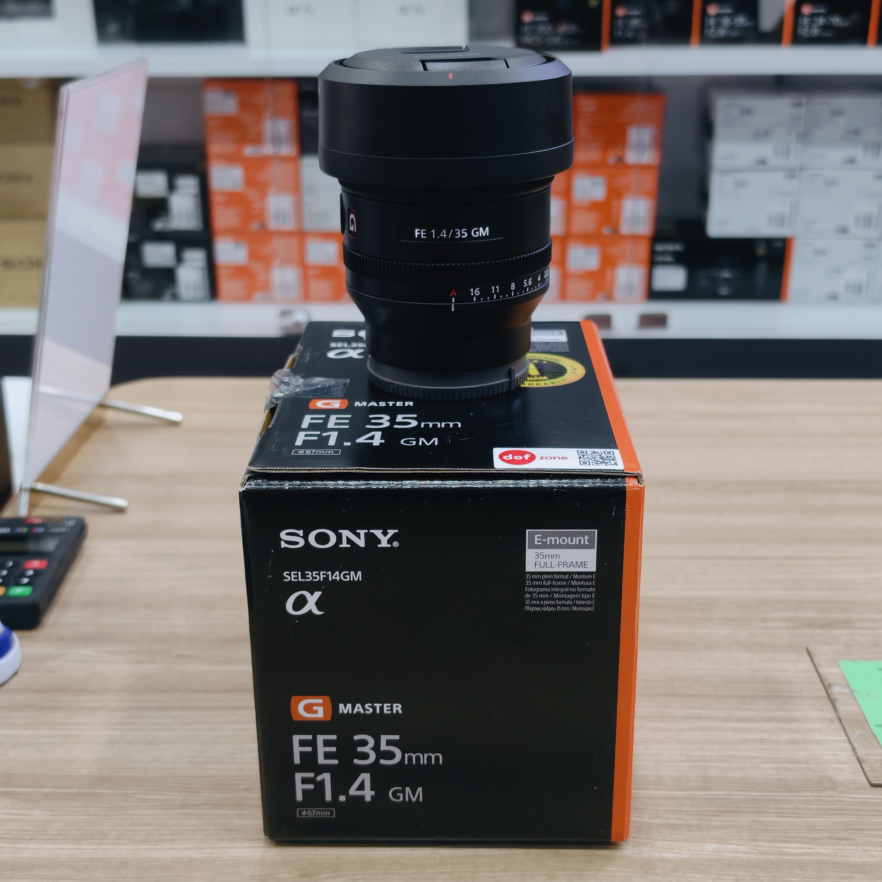 Ống kính Sony FE 35mm F1.4 GM cũ Mã SP 3811