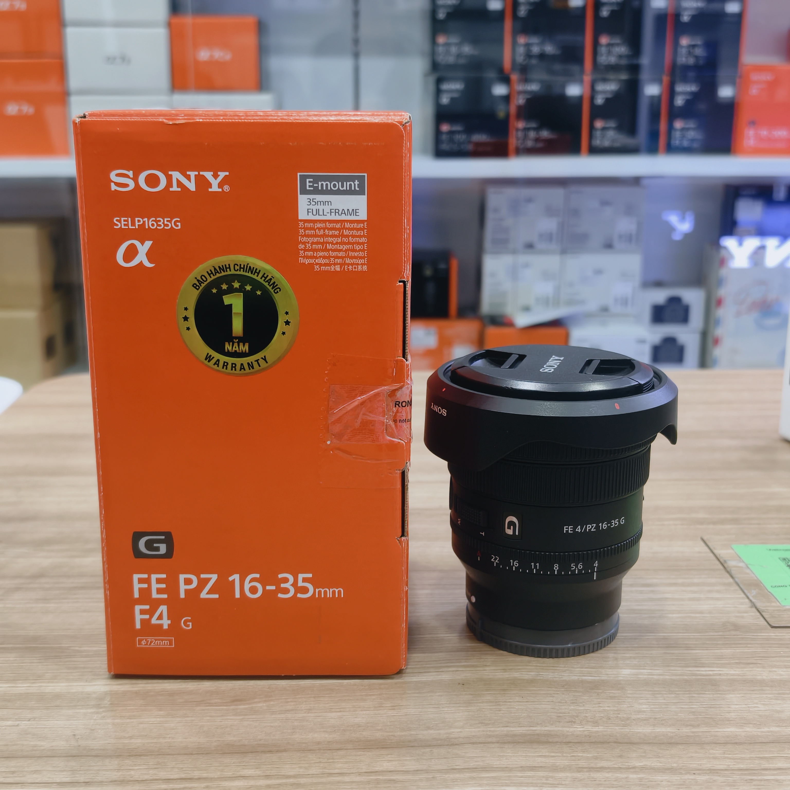 Ống kính Sony FE PZ 16-35mm F4 G cũ Mã SP 0347