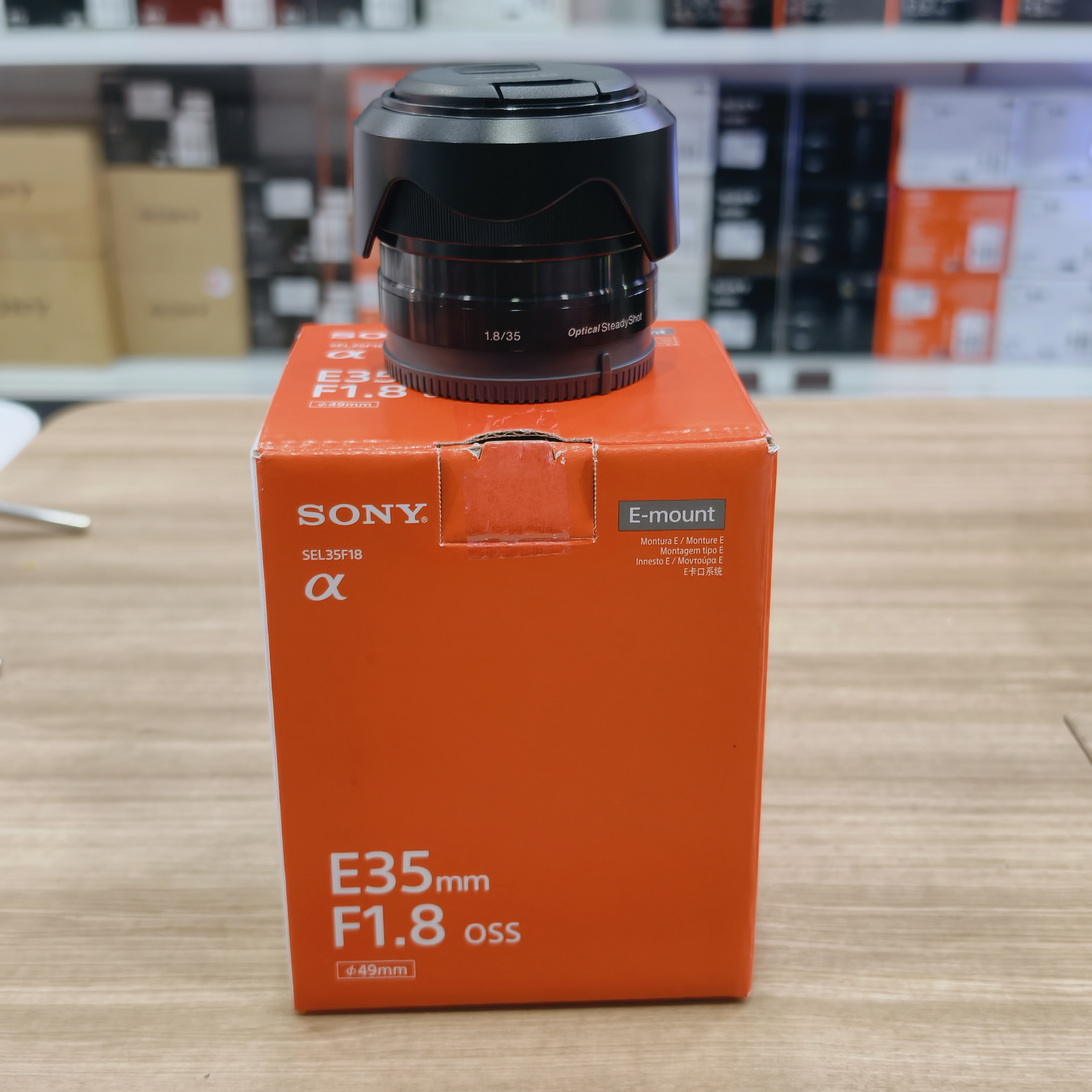 Ống kính Sony SEL 35mm F1.8 cũ Mã SP 9140