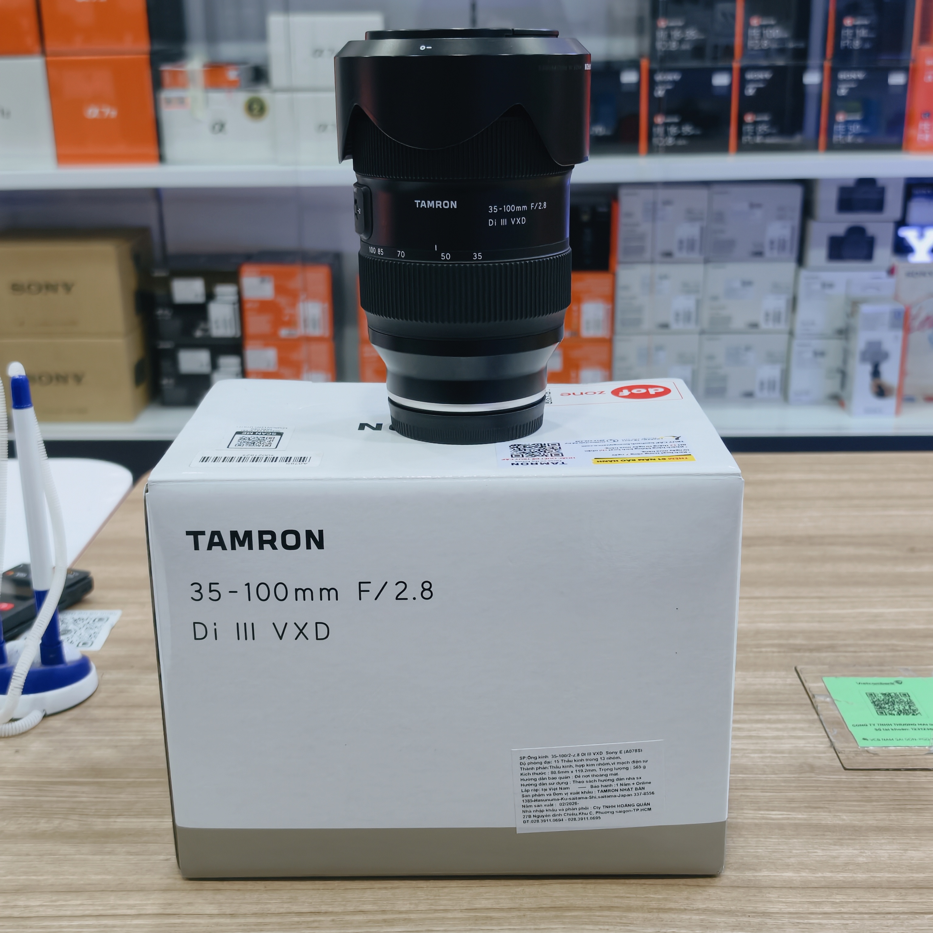 Ống kính Tamron 35-100mm F2.8 Di III VXD Sony E cũ Mã SP 2182