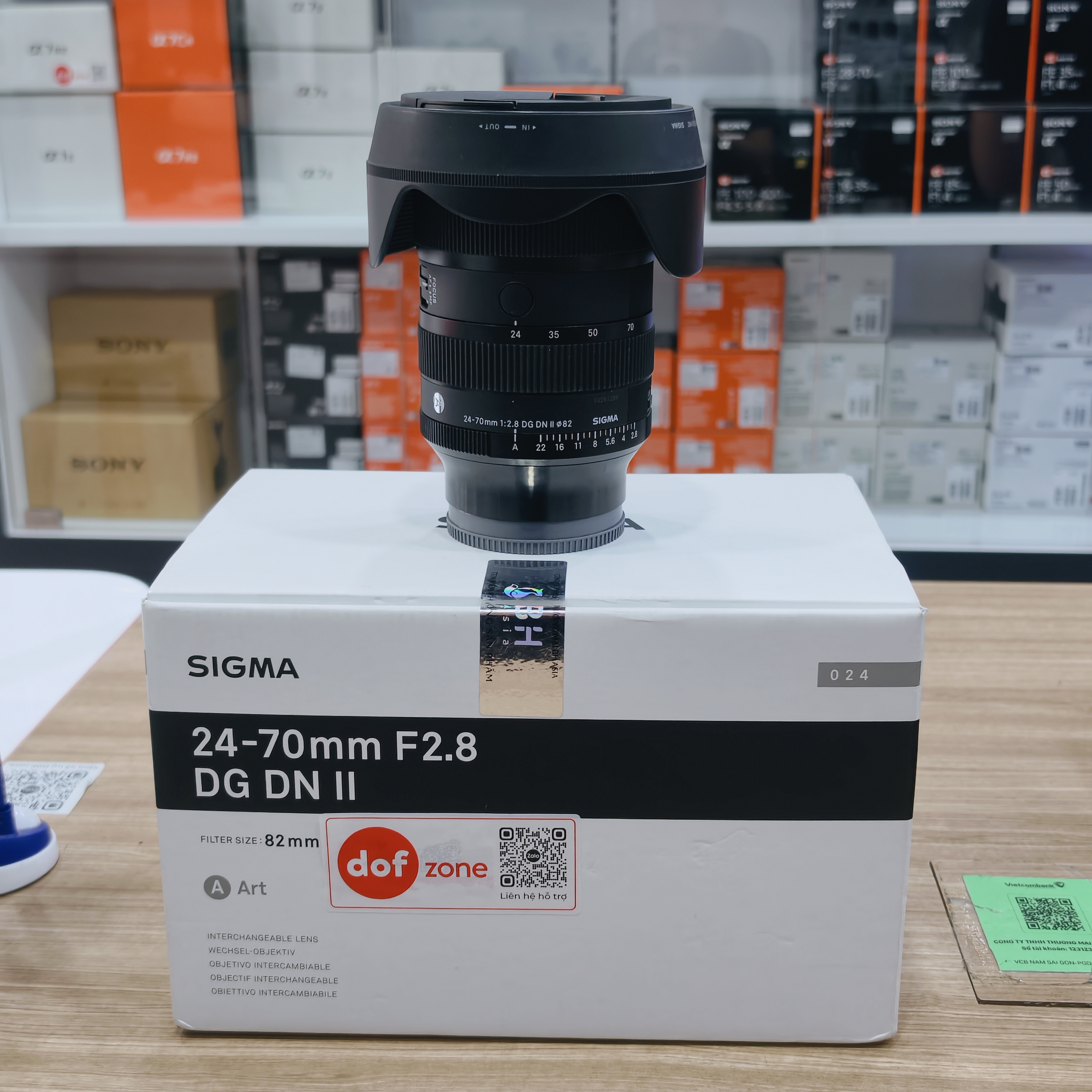 Sigma 24-70mm F2.8 DG DN II (A) for Sony E-Mount Cũ Mã SP 1284