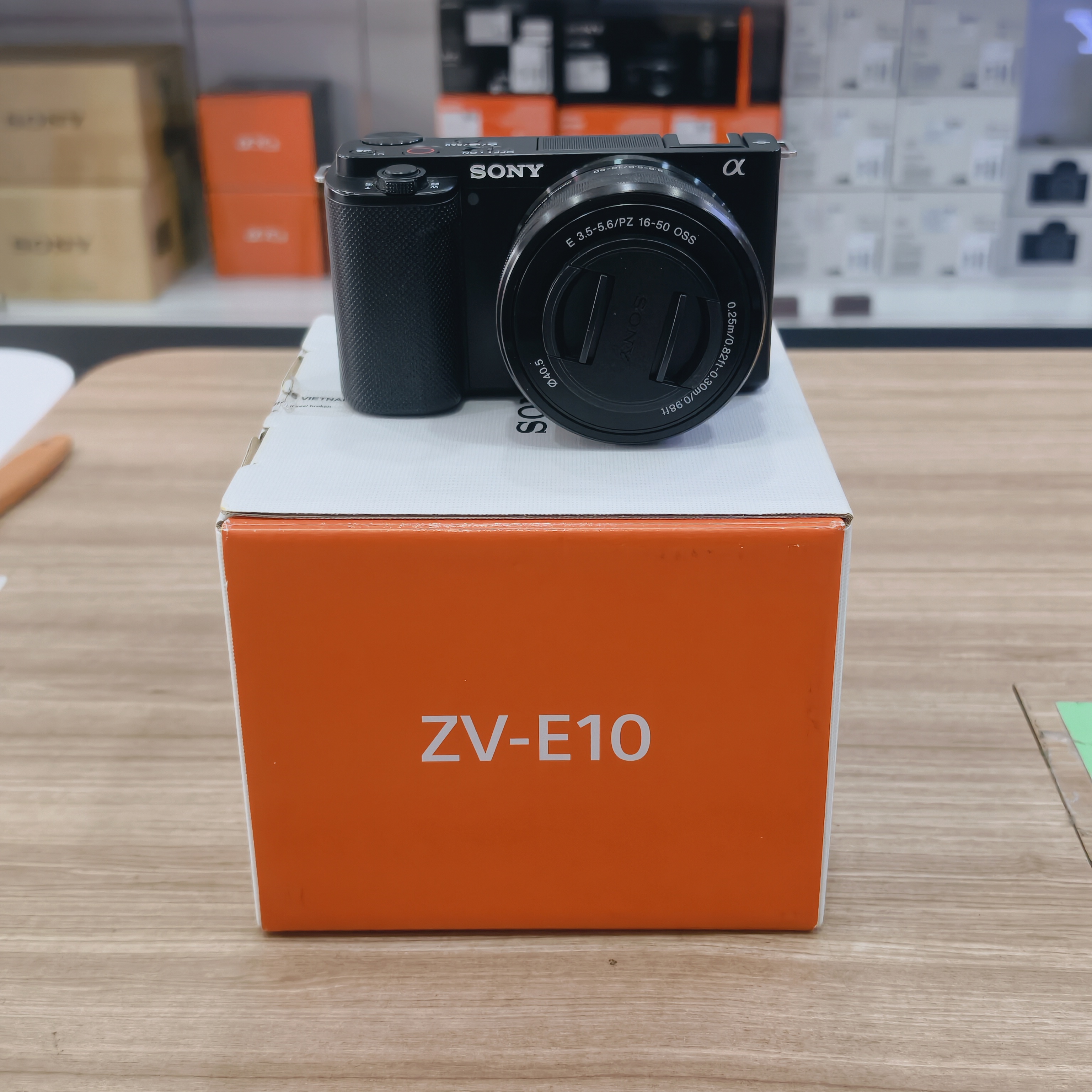 Sony ZV-E10 + Kit 16-50mm đời 1 (ZVE10L) đen cũ Mã SP 2774 853C