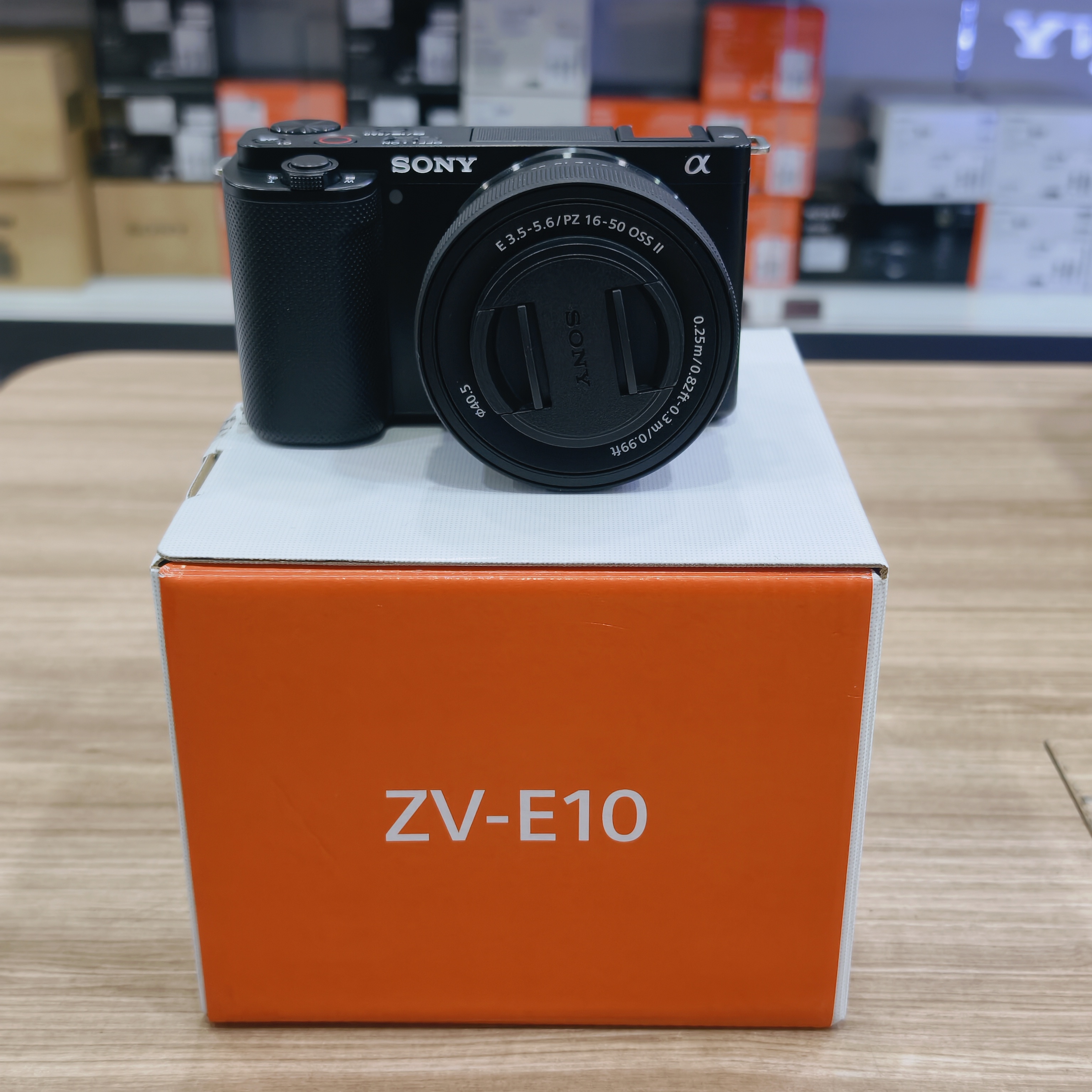 Sony ZV-E10 + Kit 16-50mm II (ZVE10K) đen cũ Mã SP 7664 9130