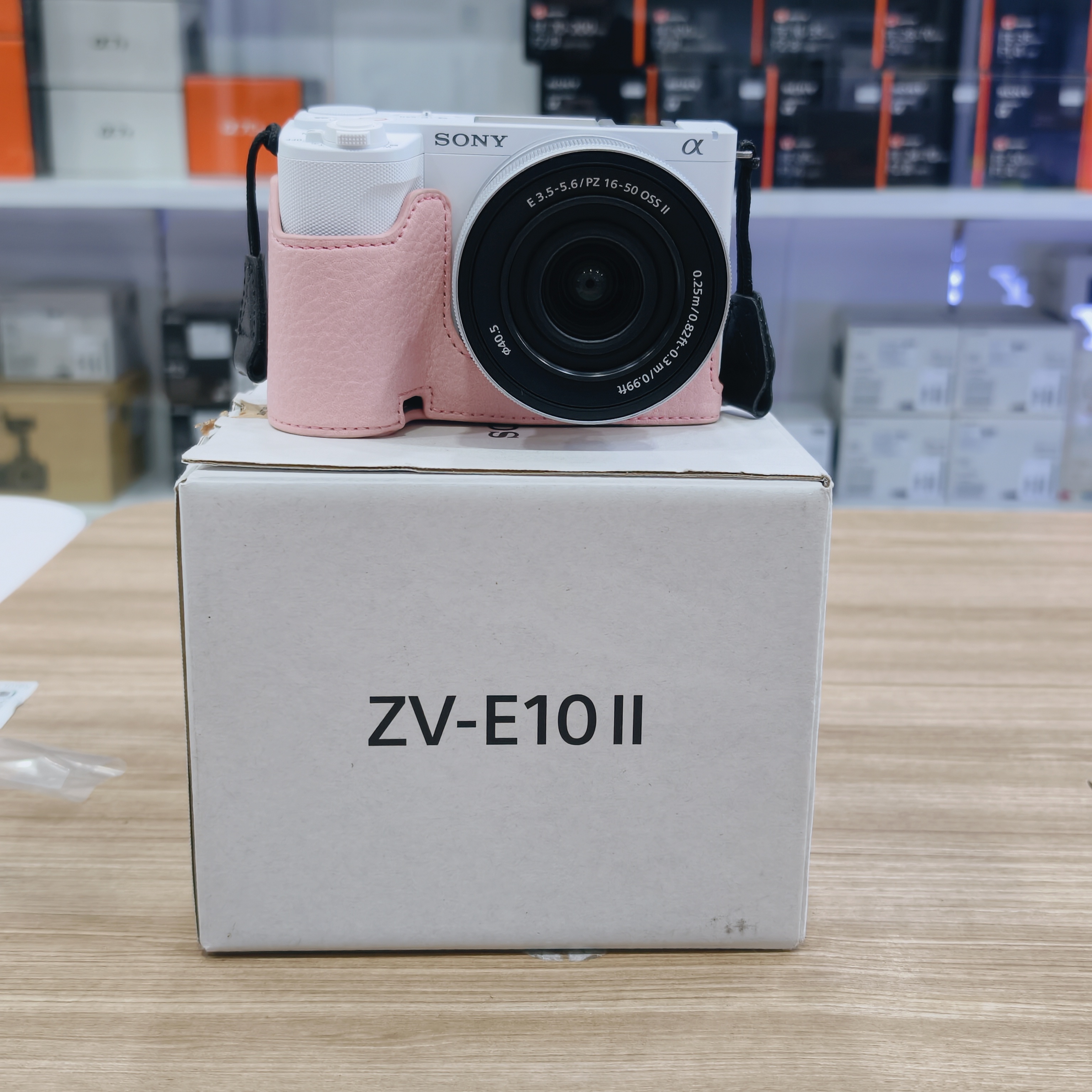 Sony ZV-E10 Mark II (ZVE10II) + Kit 16-50mm trắng cũ Mã SP 3852 1791