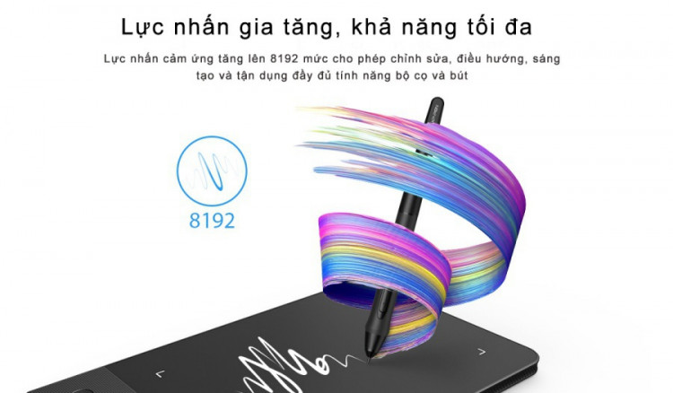 Bảng Vẽ Điện Tử XP-Pen Star G640S Tương Thích Thiết Bị Android Lực Nhấn 8192 Kèm 20 Ngòi Dự Phòng