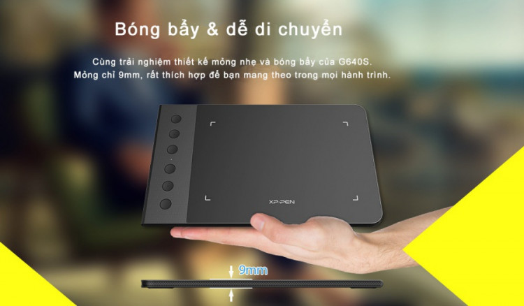 Bảng Vẽ Điện Tử XP-Pen Star G640S Tương Thích Thiết Bị Android Lực Nhấn 8192 Kèm 20 Ngòi Dự Phòng