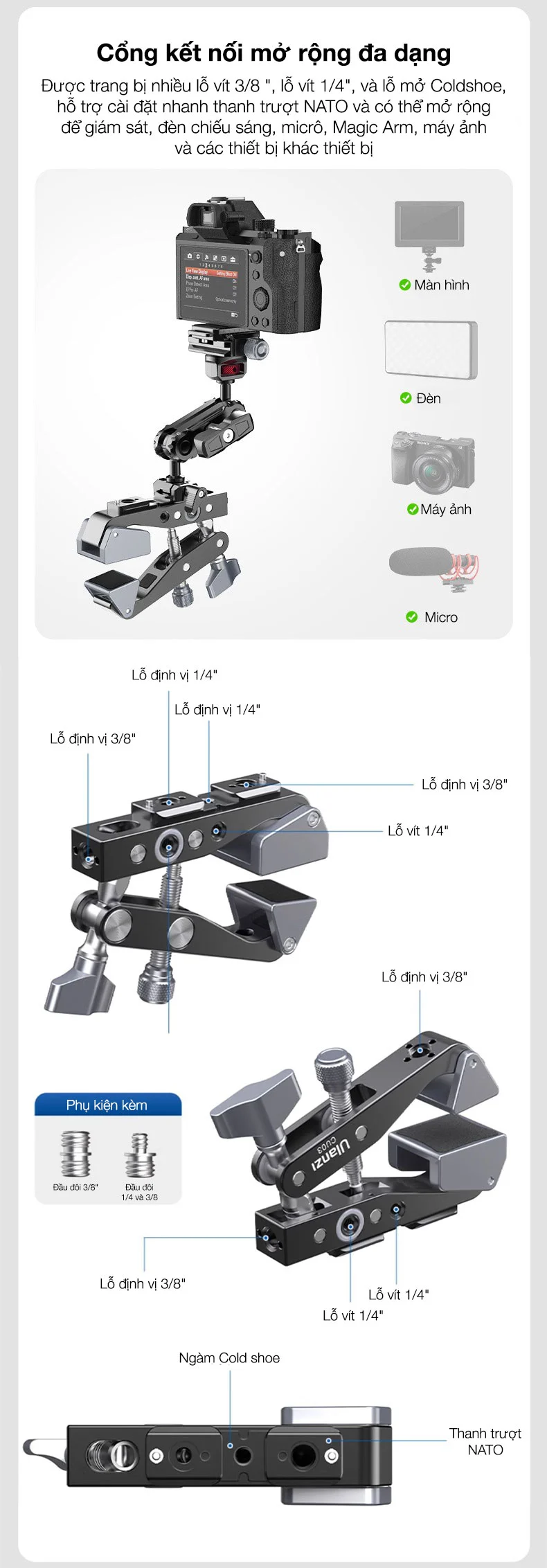 Ulanzi CU03 Combo Kit