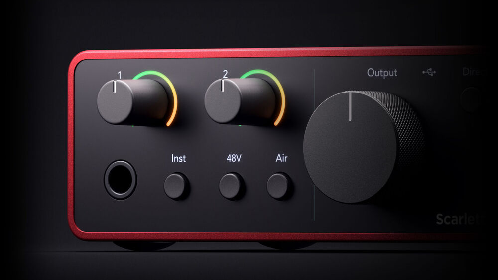 Focusrite Scarlett Solo USB Audio Interface (4th Generation)