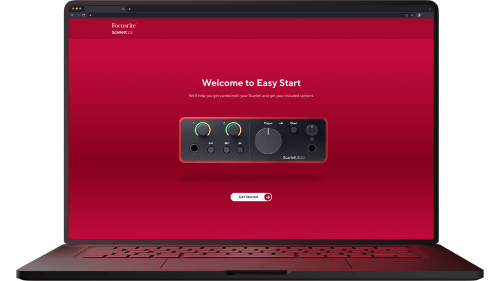 Focusrite Scarlett Solo USB Audio Interface (4th Generation)