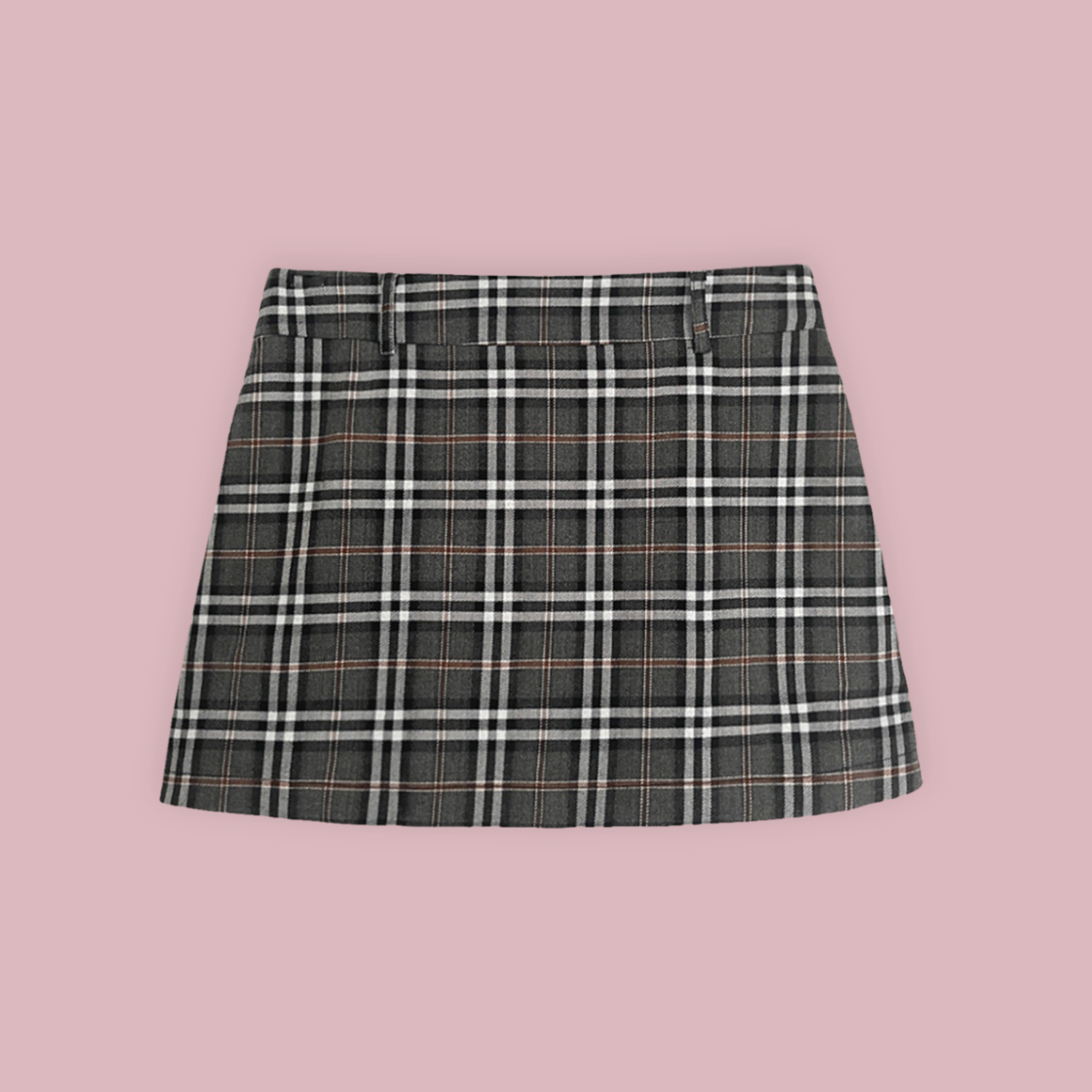 Basic Mini Skirt (Striped)