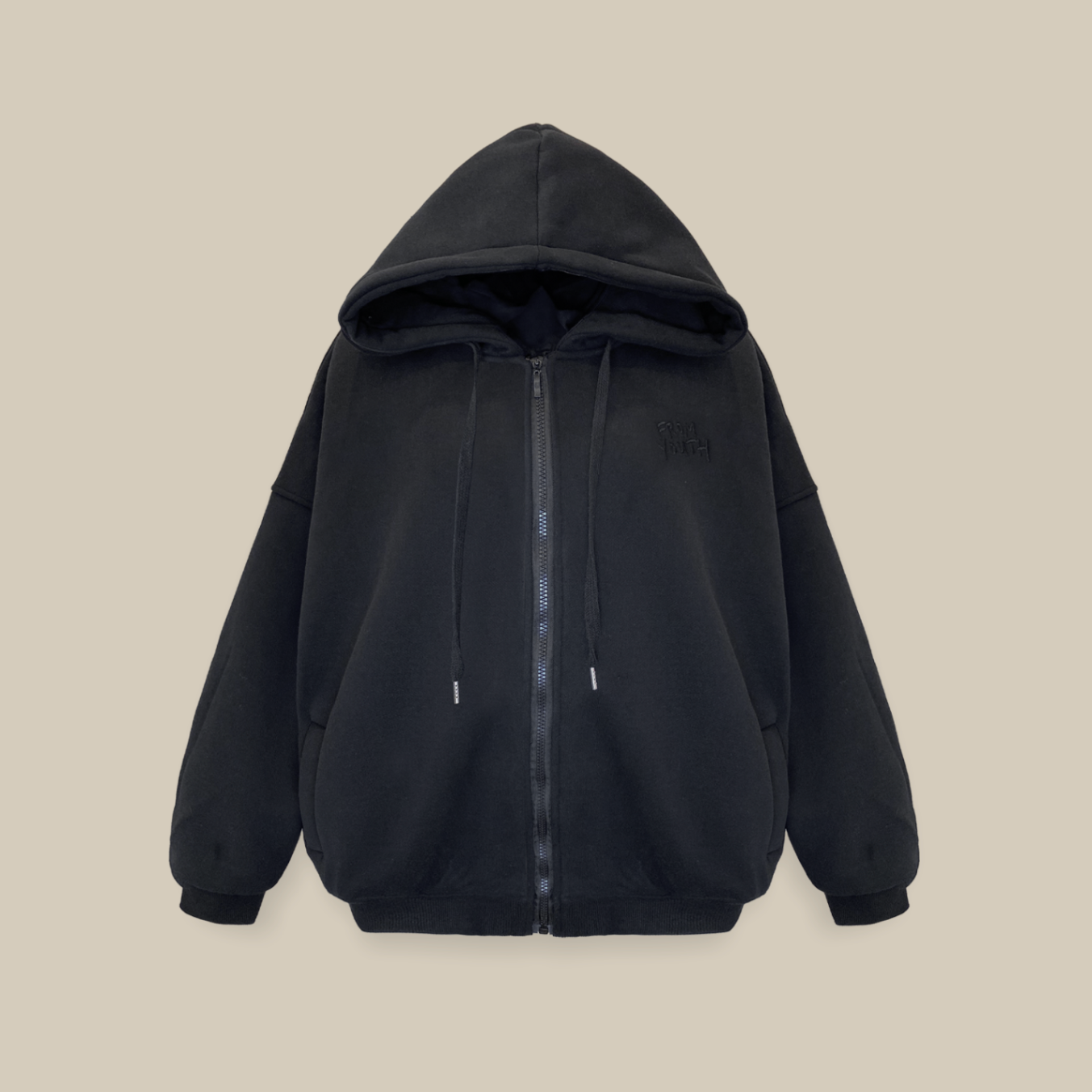 Oversized Zip Hoodie