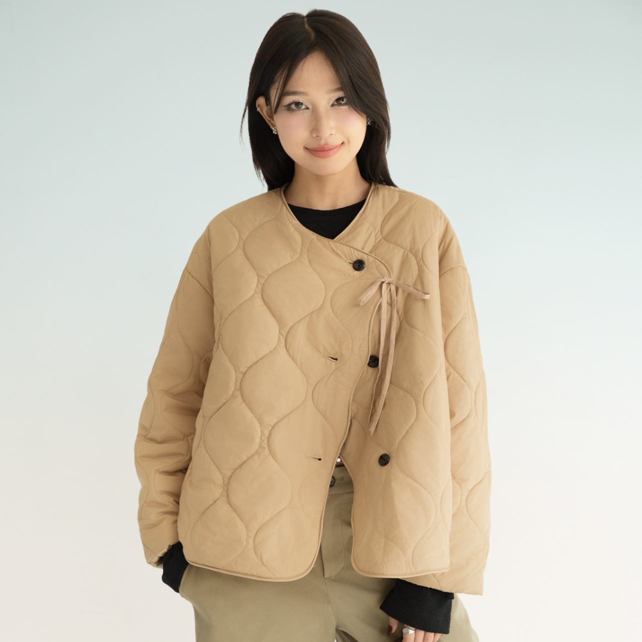 Ấm Áp Puffer Jacket