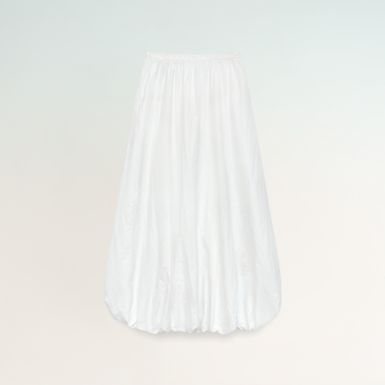 Long Bubble Skirt