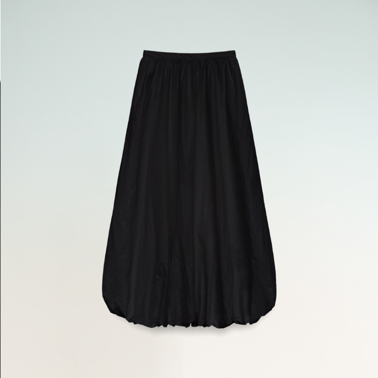 Long Bubble Skirt