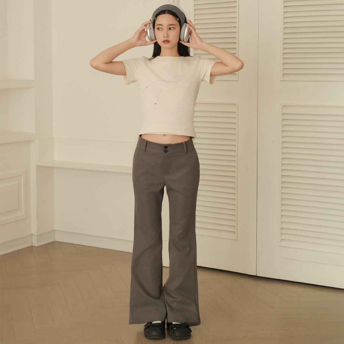 Bootcut Trousers