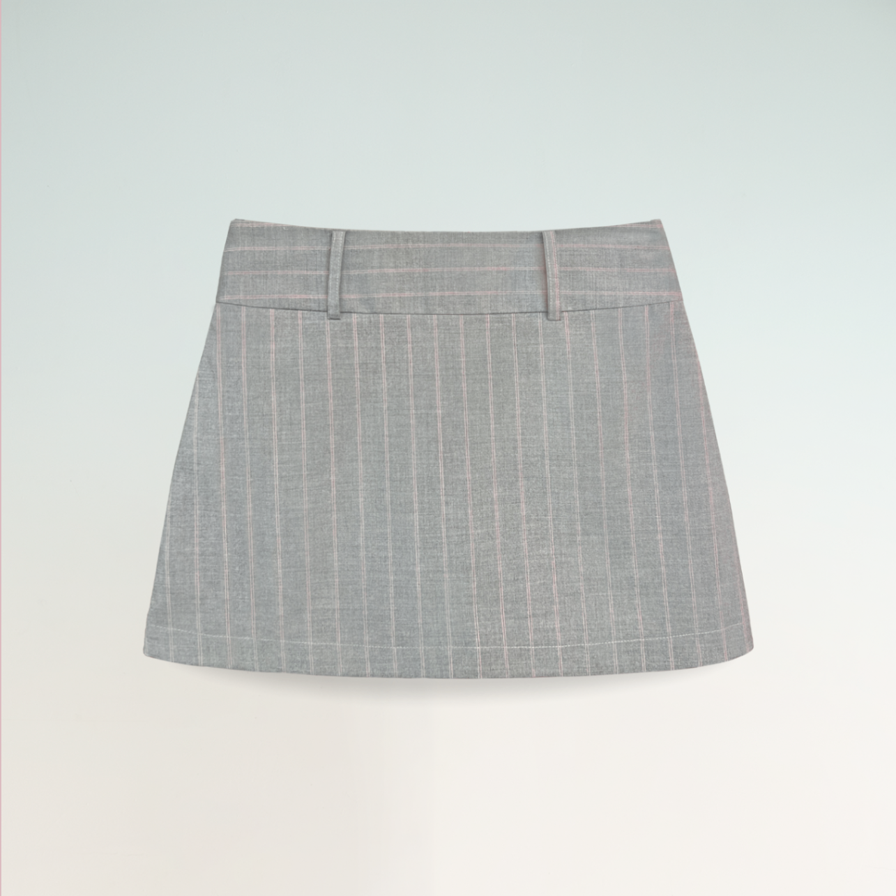 Basic Mini Skirt (Striped)