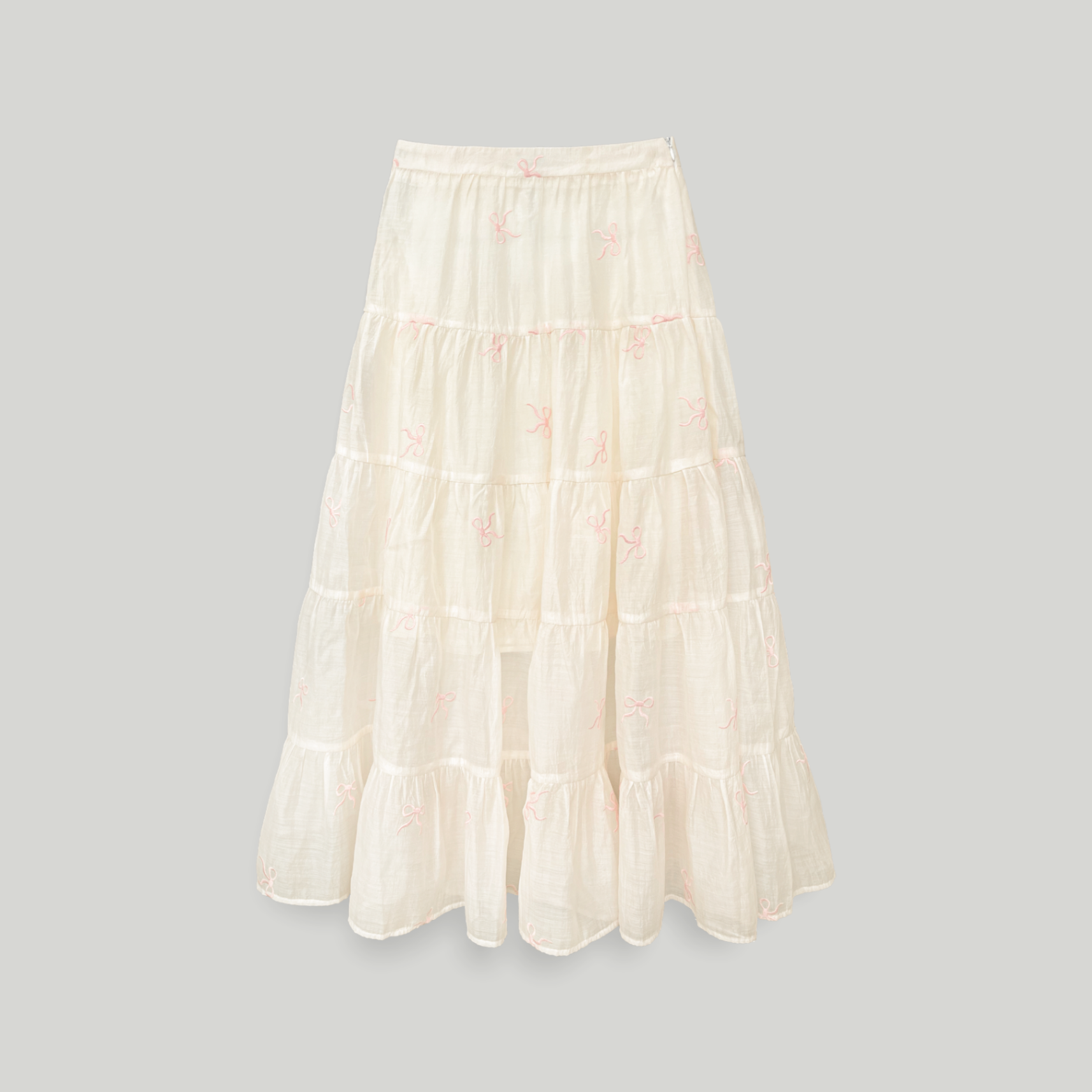 Bow Ruffle Skirt (Organza)