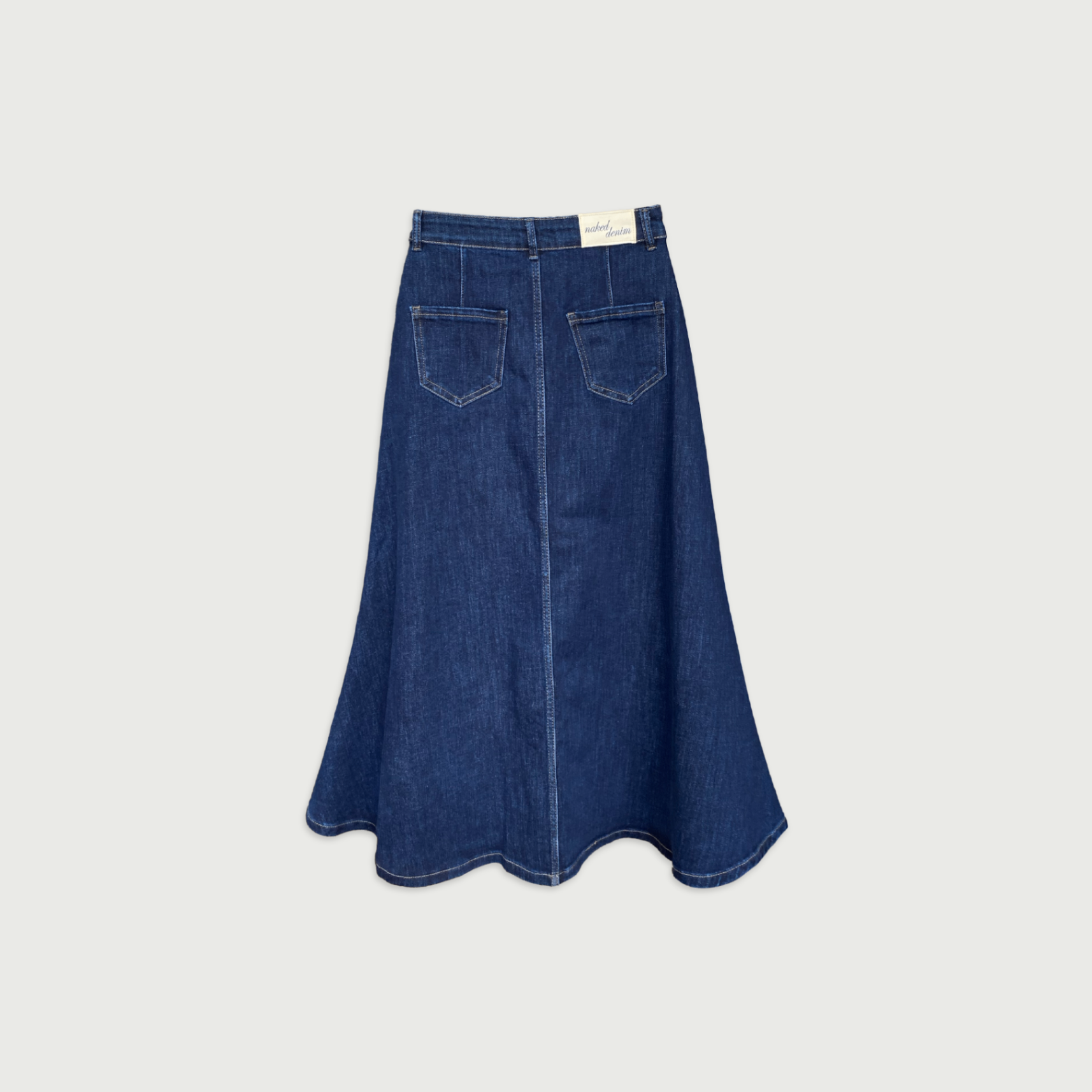 Denim Maxi Skirt