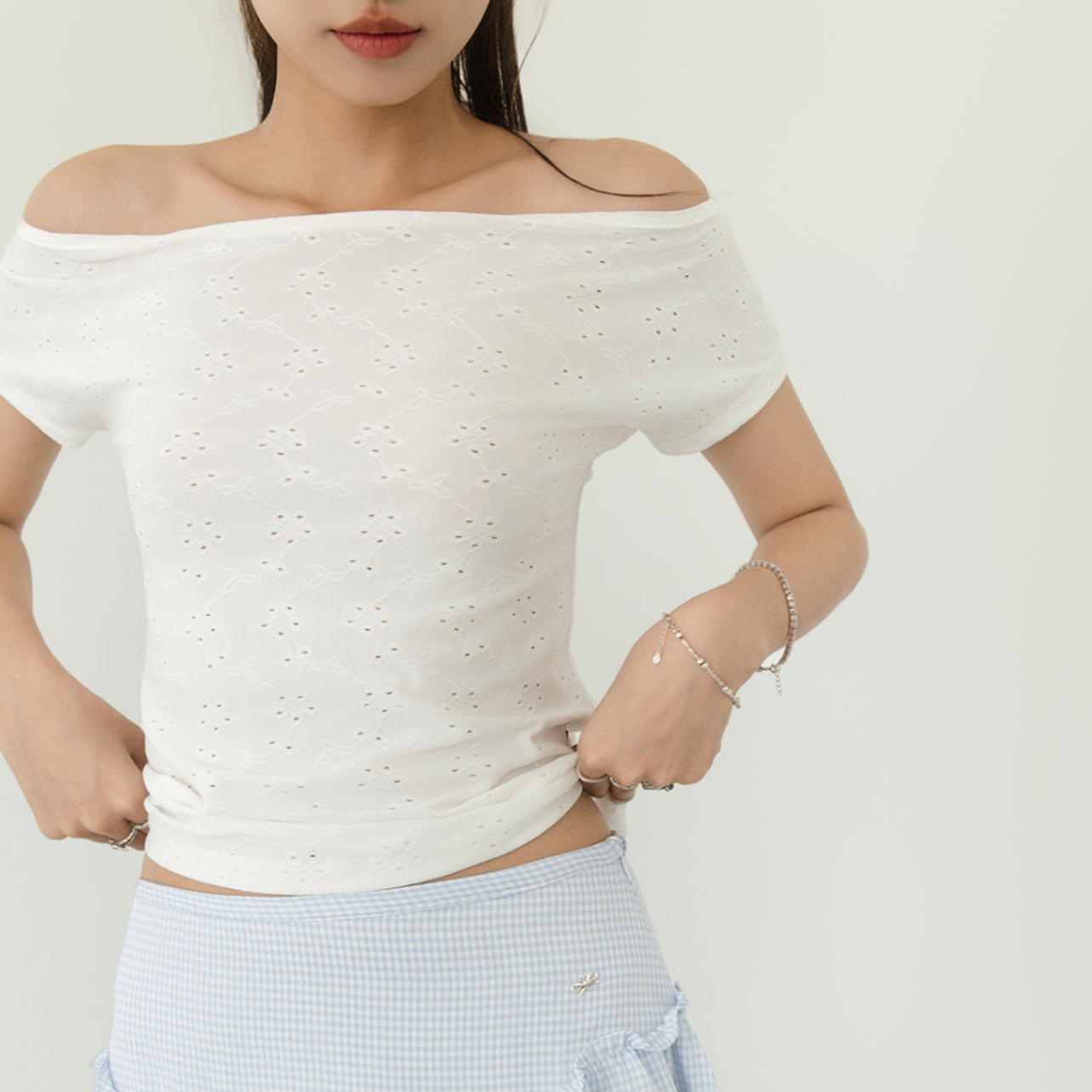 Cut-out heart top